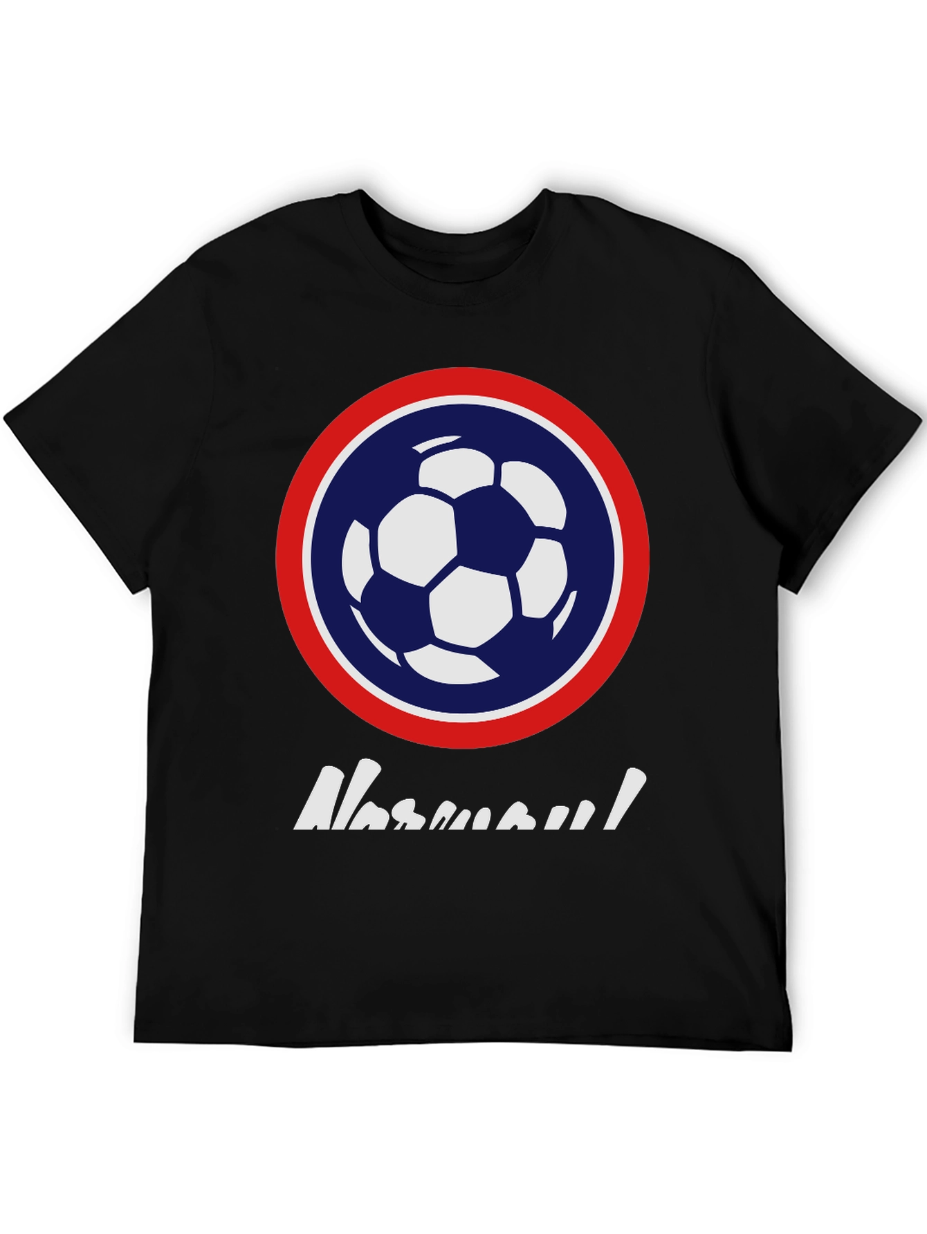 Soccer Ball Graphic Tee - Casual Sportswear