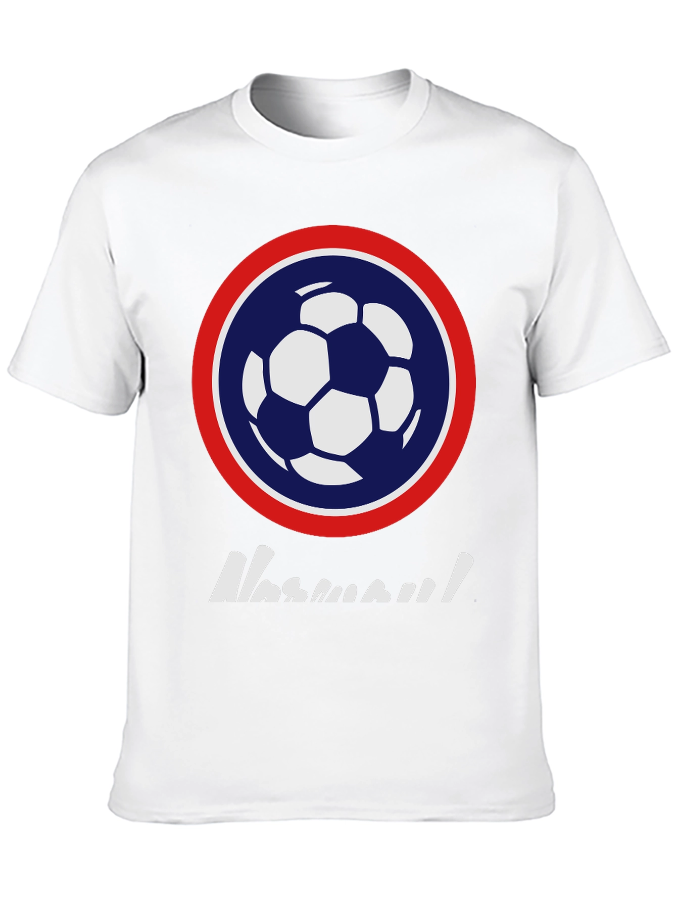 Soccer Ball Graphic Tee - Casual Sportswear
