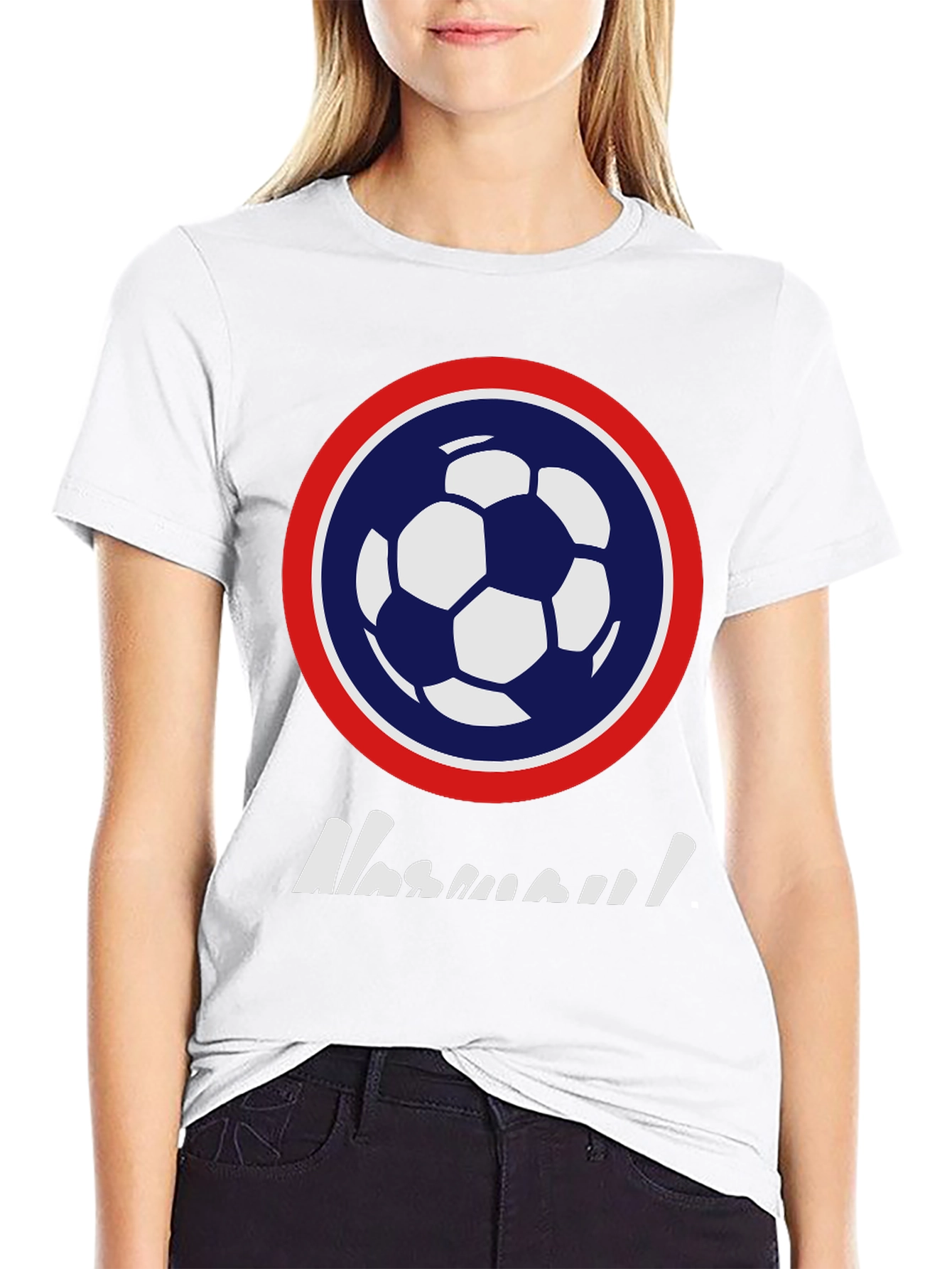 Soccer Ball Graphic Tee - Casual Sportswear