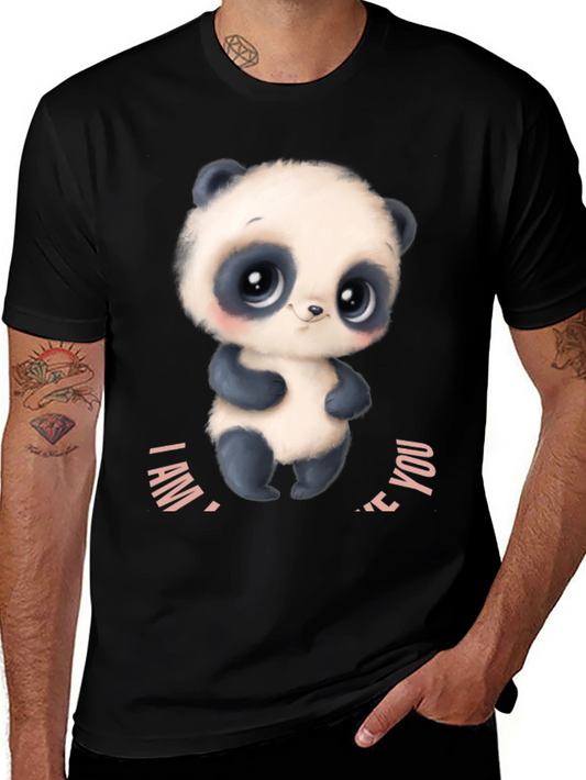 Cute Panda I Love You T-Shirt