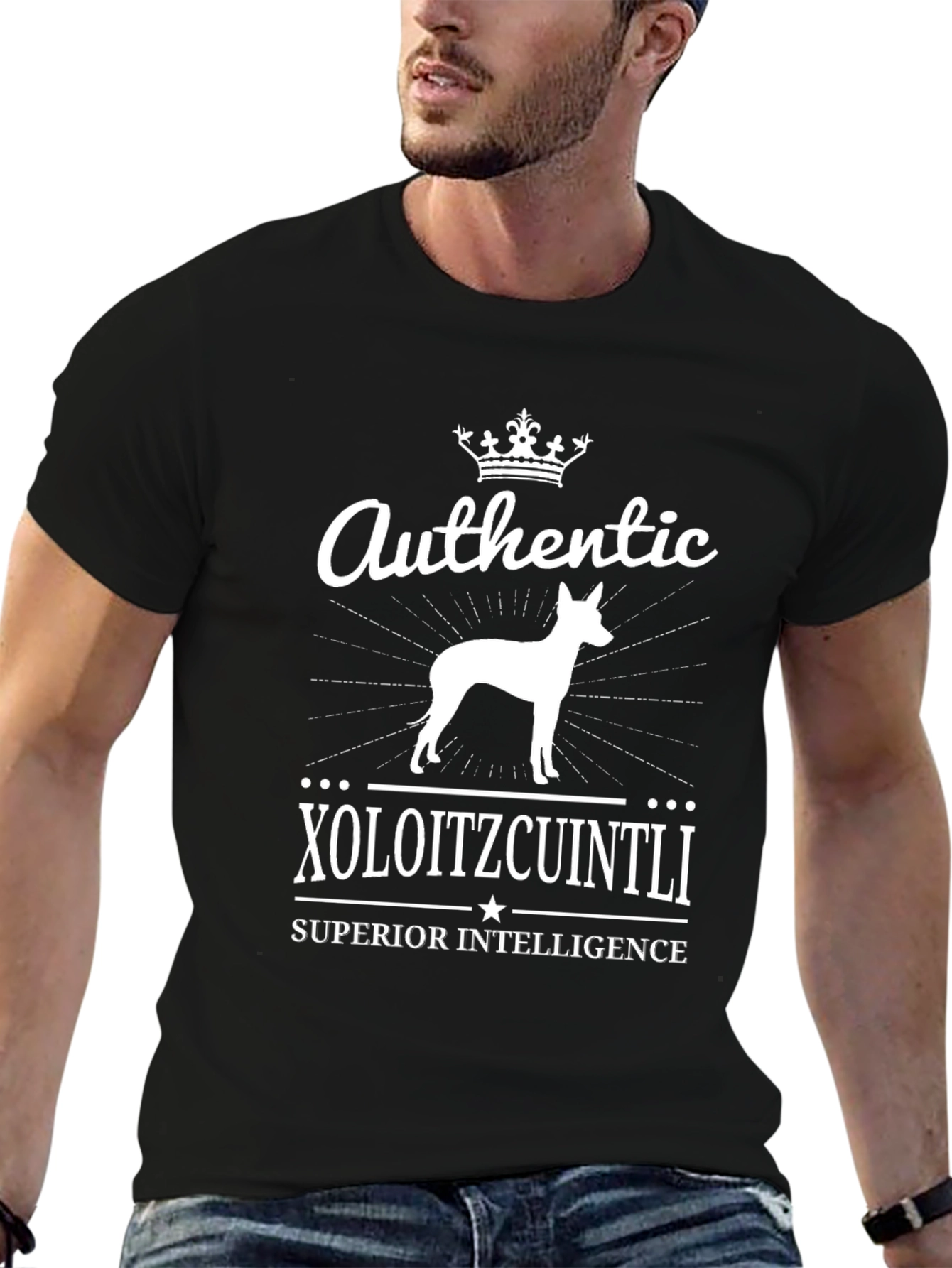 Xolo Dog Shirt – Xoloitzcuintli Lover Tee | Cute Dog Gift | Soft Cotton T-Shirt | Buy 2 Save Shipping