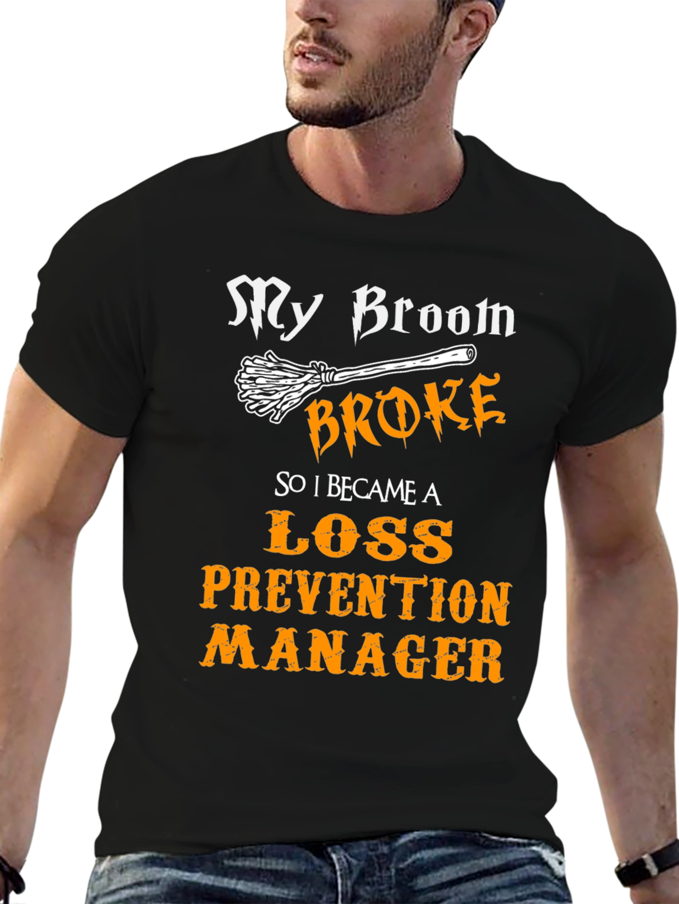 Funny Loss Prevention Manager Halloween T-Shirt