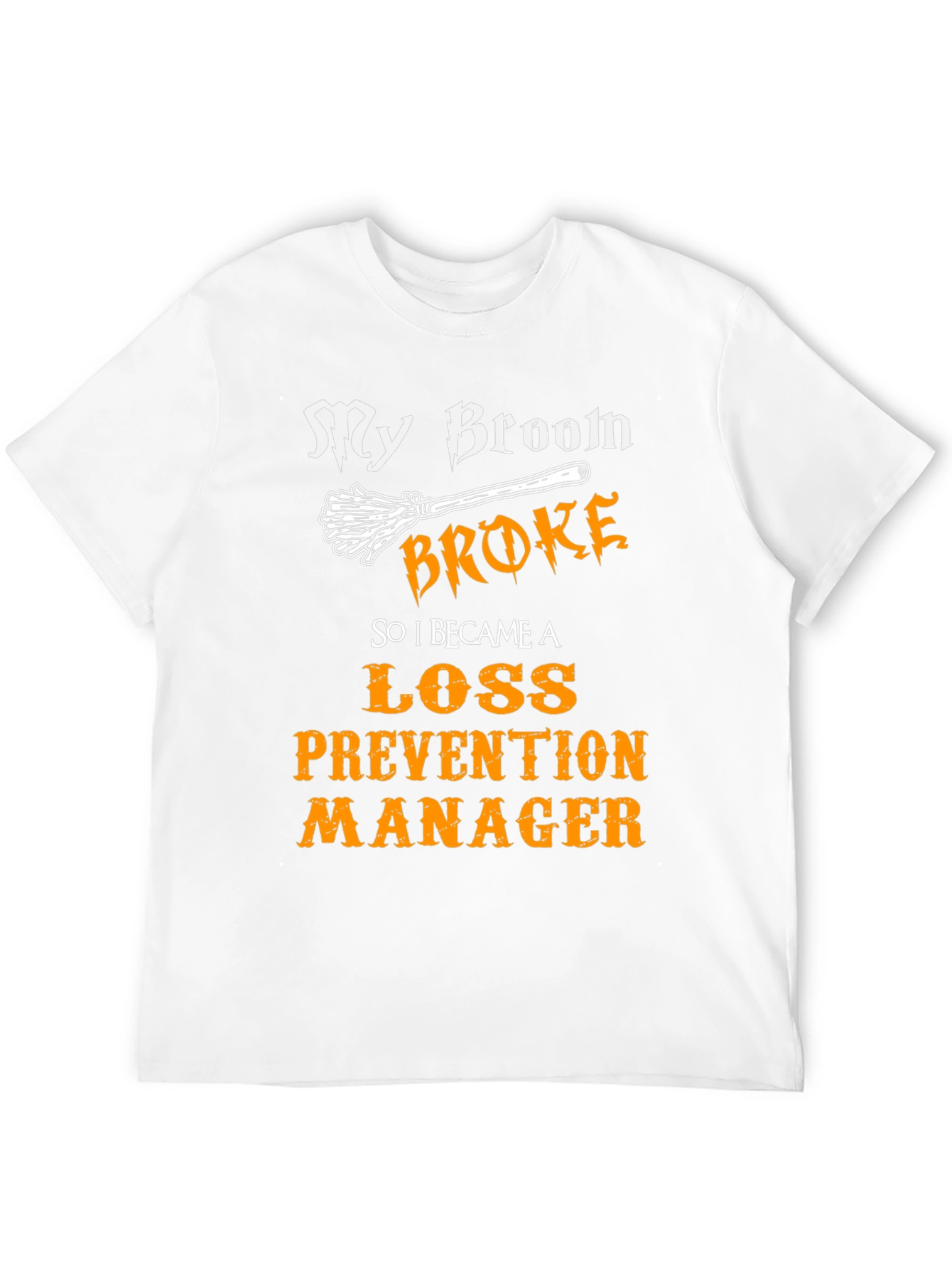 Funny Loss Prevention Manager Halloween T-Shirt