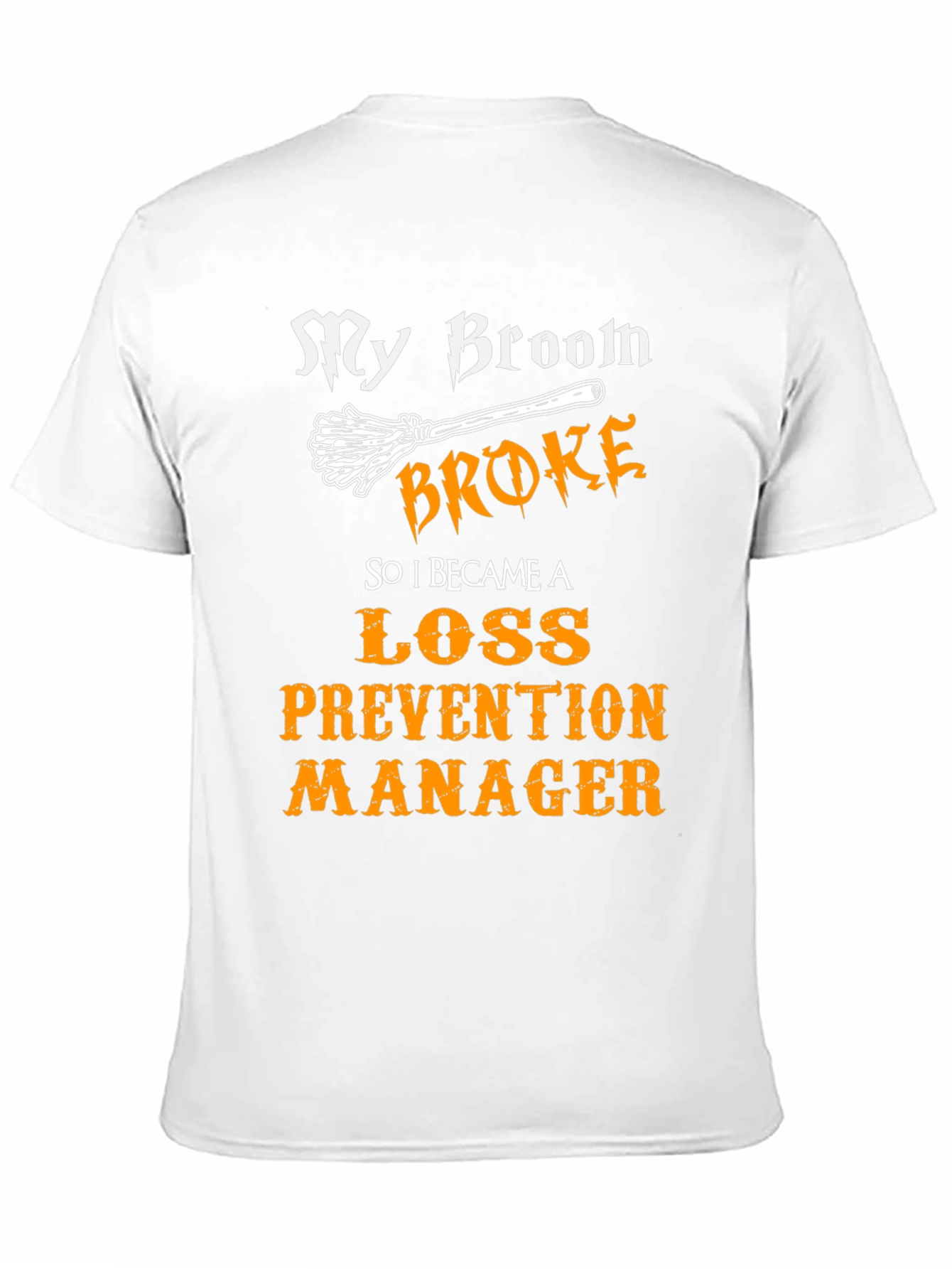 Funny Loss Prevention Manager Halloween T-Shirt