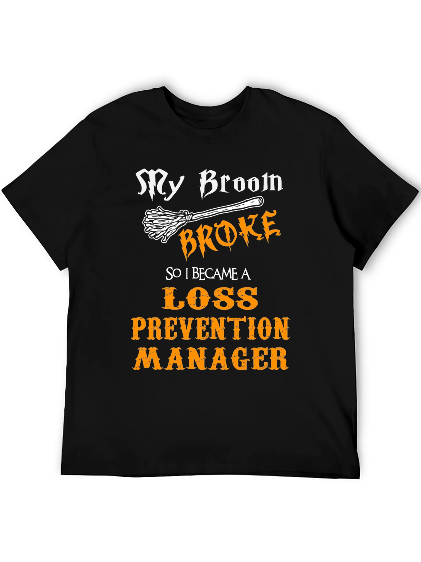 Funny Loss Prevention Manager Halloween T-Shirt