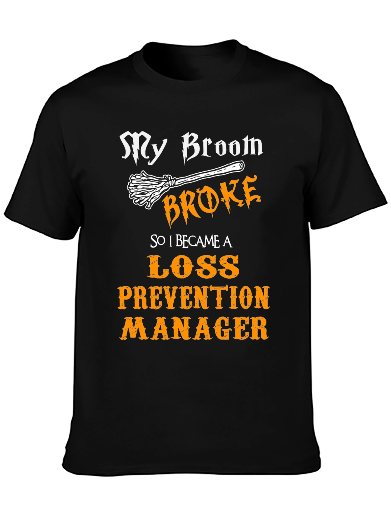 Funny Loss Prevention Manager Halloween T-Shirt