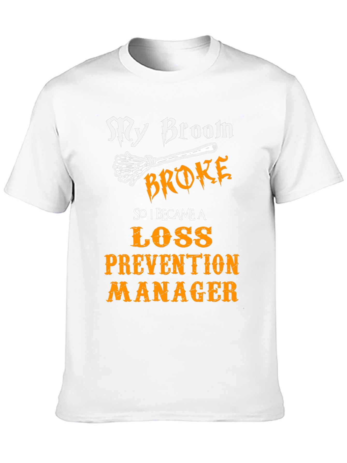 Funny Loss Prevention Manager Halloween T-Shirt