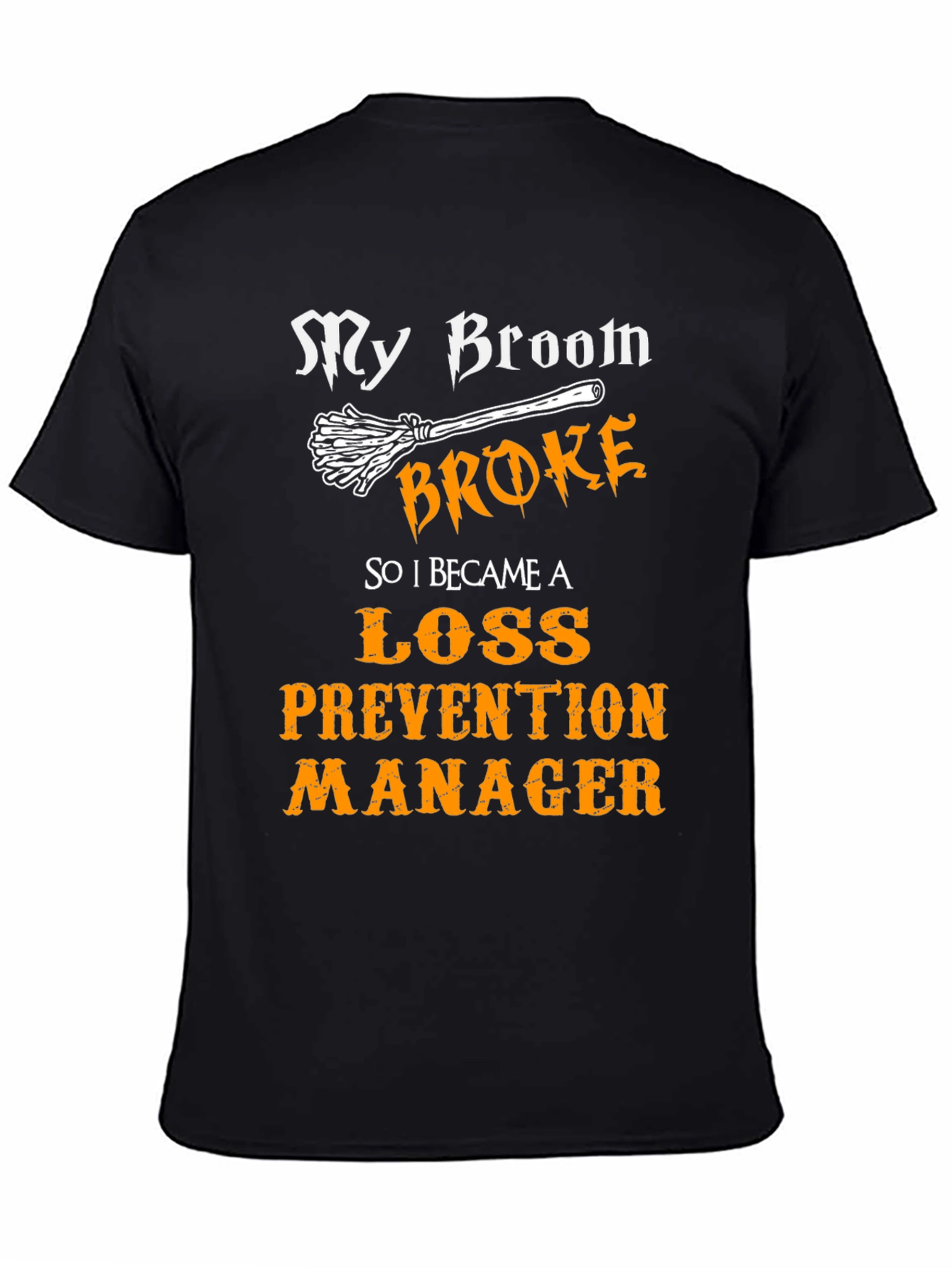 Funny Loss Prevention Manager Halloween T-Shirt