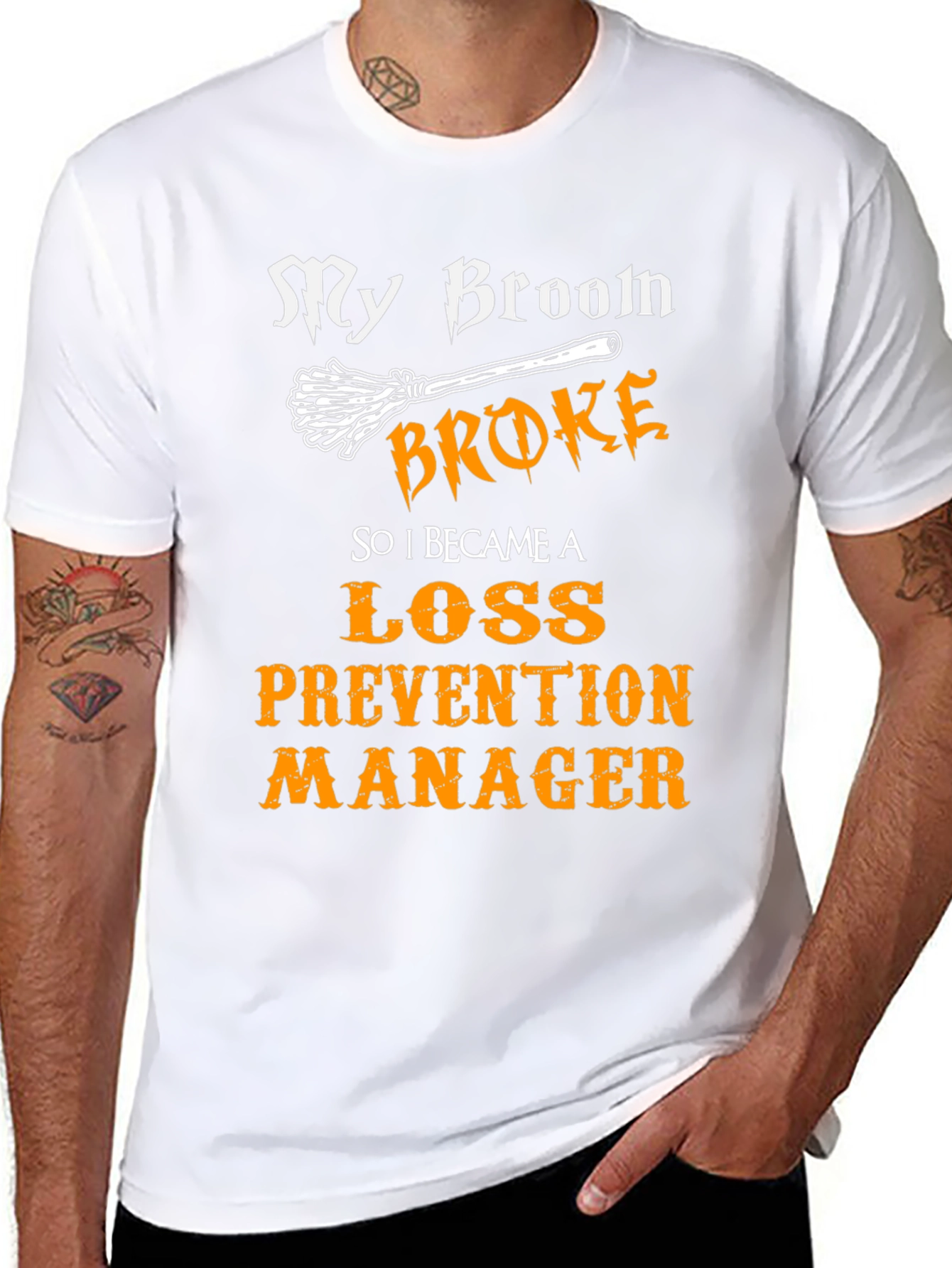 Funny Loss Prevention Manager Halloween T-Shirt