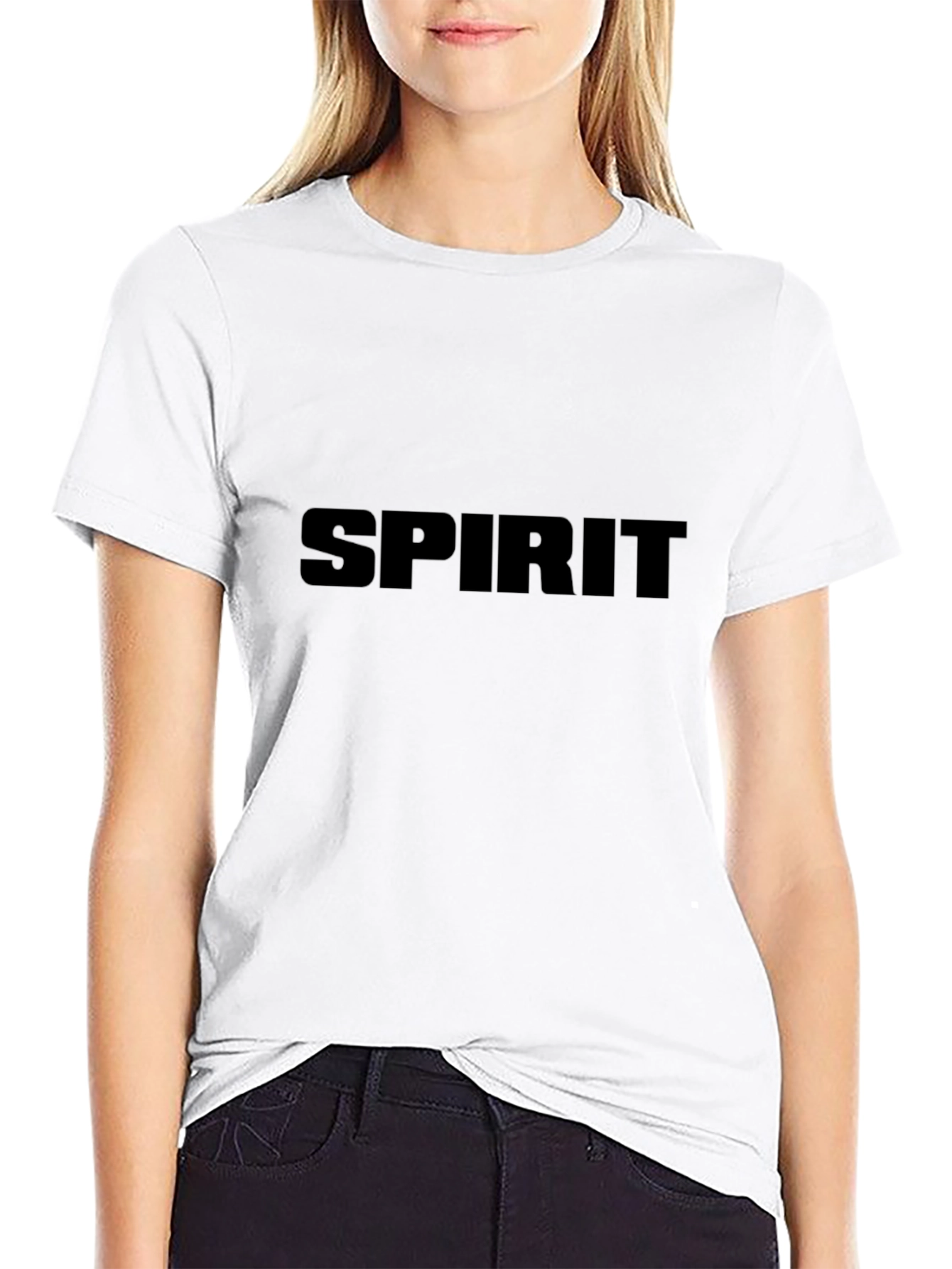 Spirit Graphic T-Shirt - Black