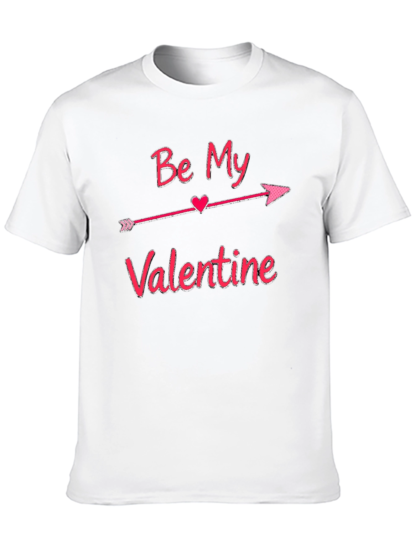Be My Valentine T-Shirt | Arrow Heart Graphic Tee | Cute Love Shirt | Valentine's Day Gift | Free Shipping $50+