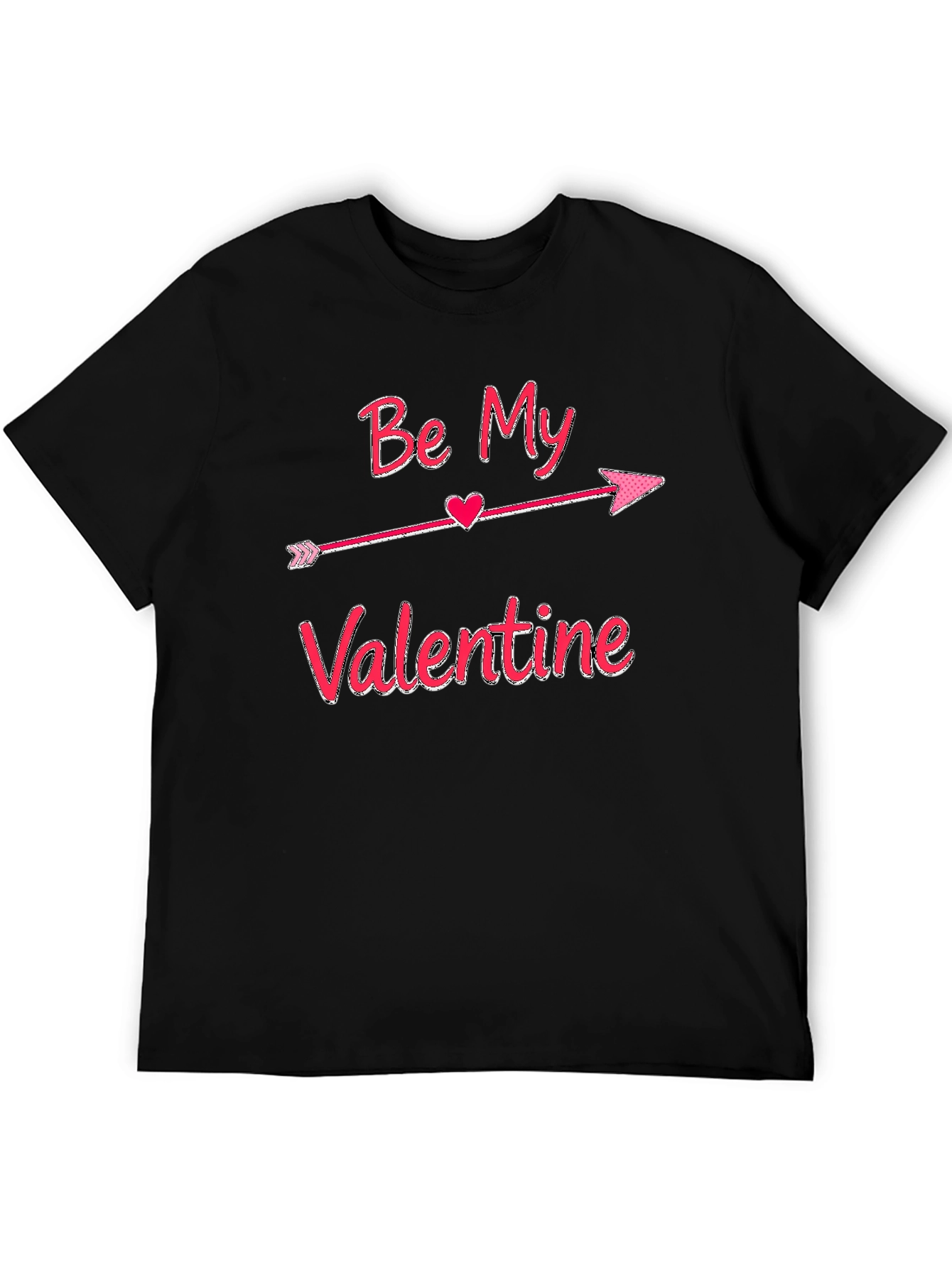 Be My Valentine T-Shirt | Arrow Heart Graphic Tee | Cute Love Shirt | Valentine's Day Gift | Free Shipping $50+