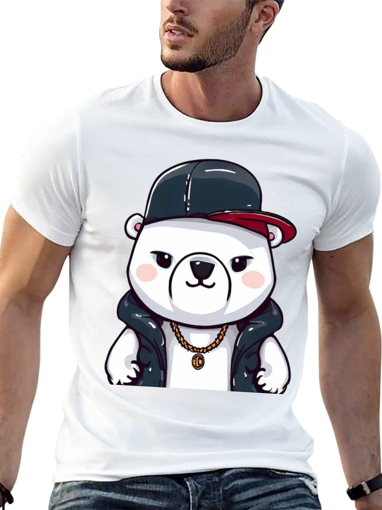 Cool Bear T-Shirt - Black