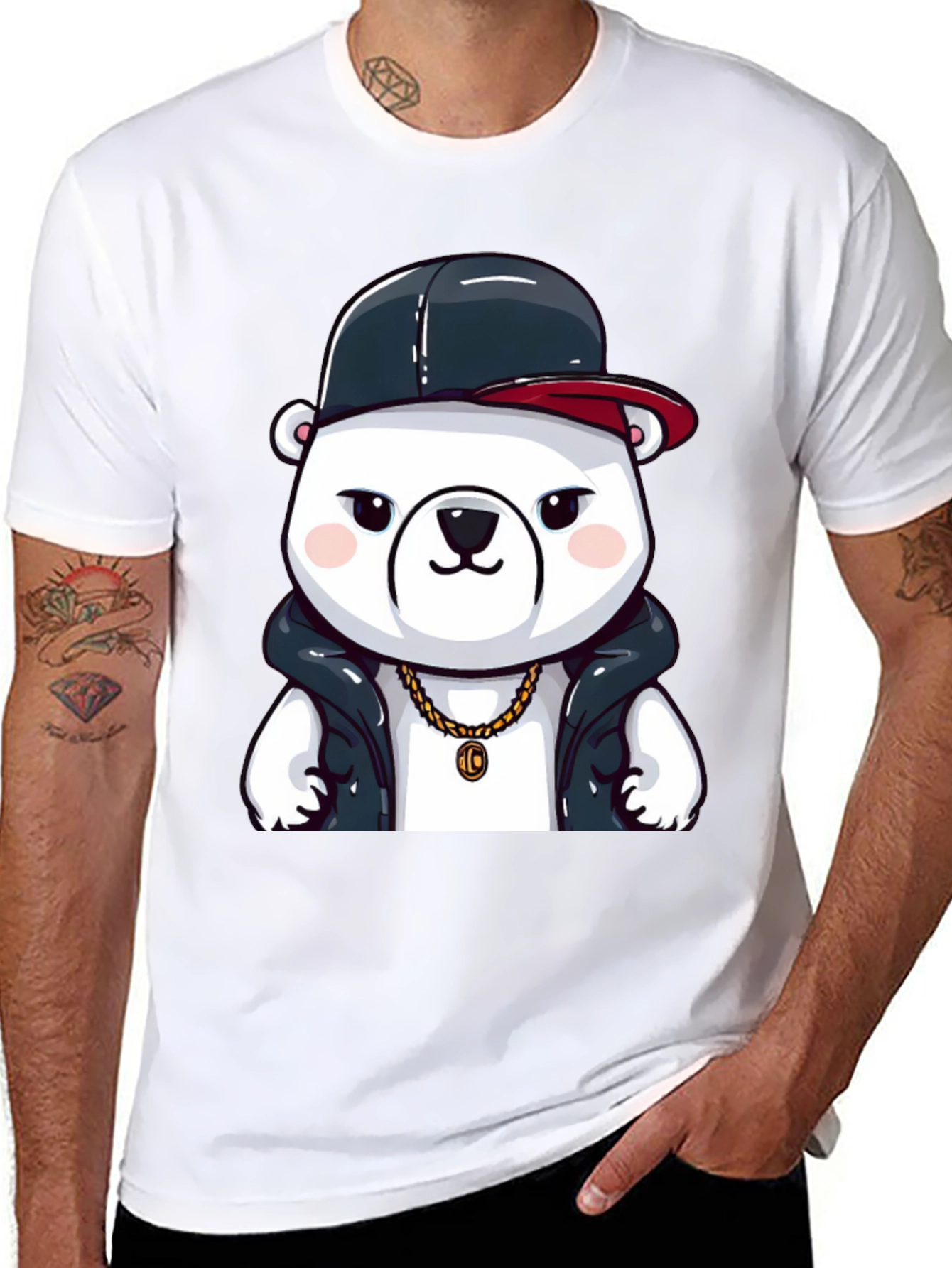 Cool Bear T-Shirt - Black