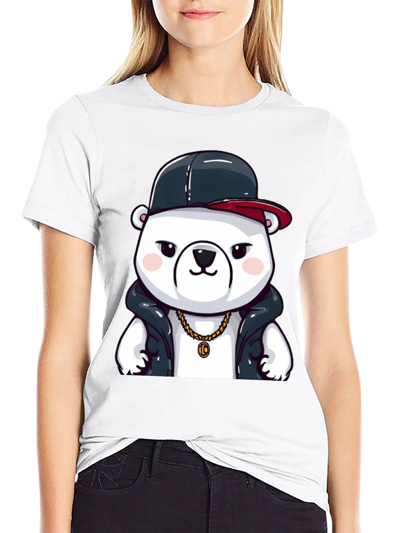 Cool Bear T-Shirt - Black