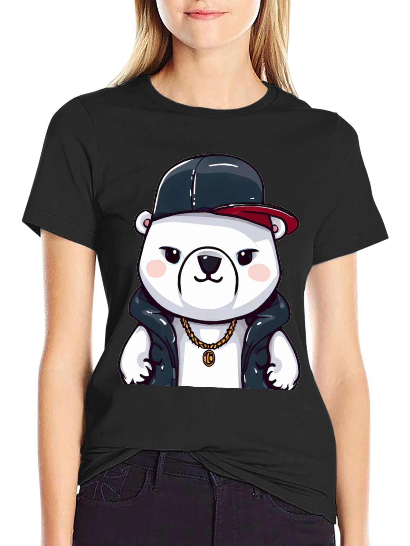 Cool Bear T-Shirt - Black