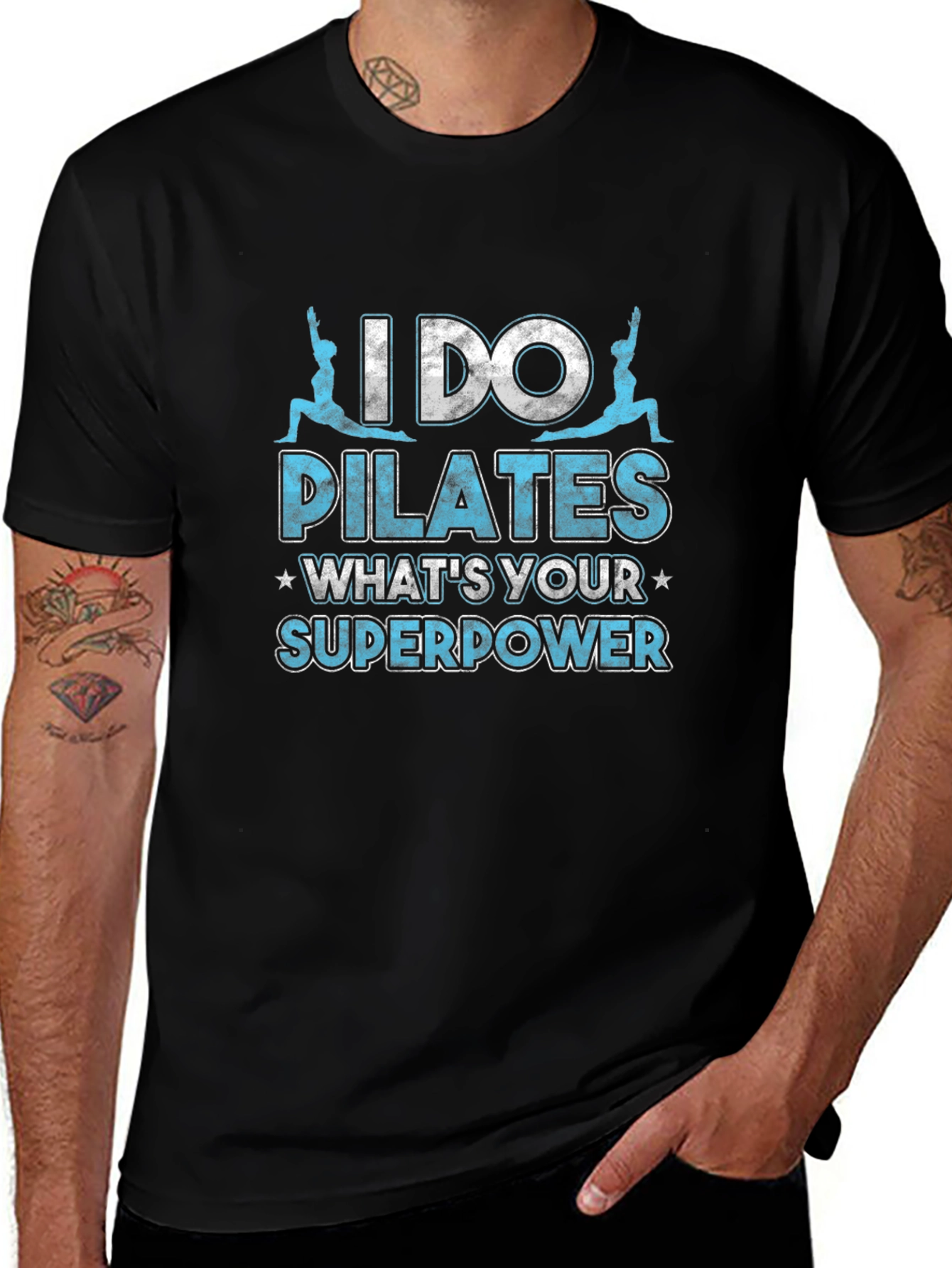 Pilates Superpower T-Shirt - Fitness Apparel