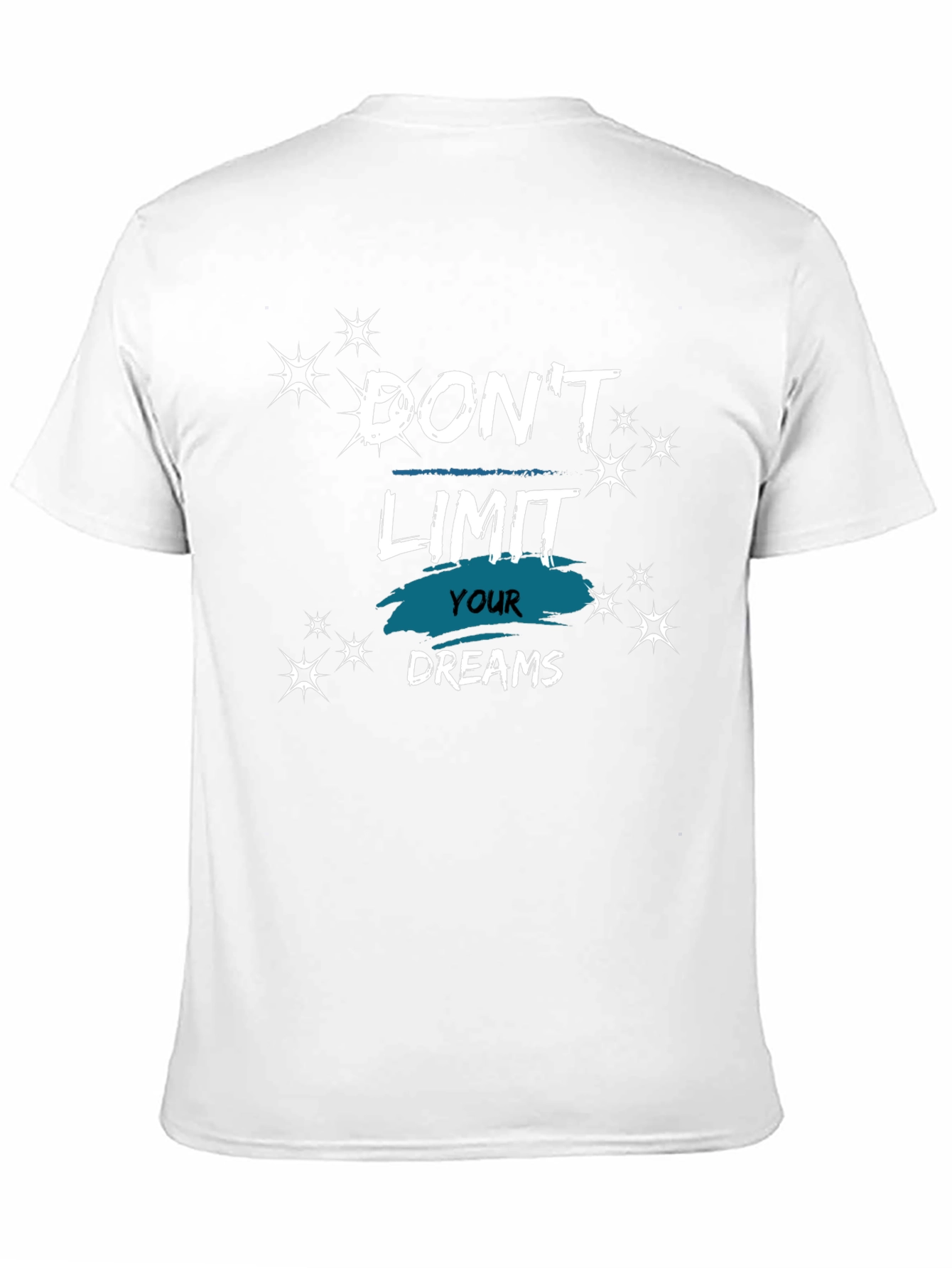 Dont Limit Your Dreams Black Graphic Tee