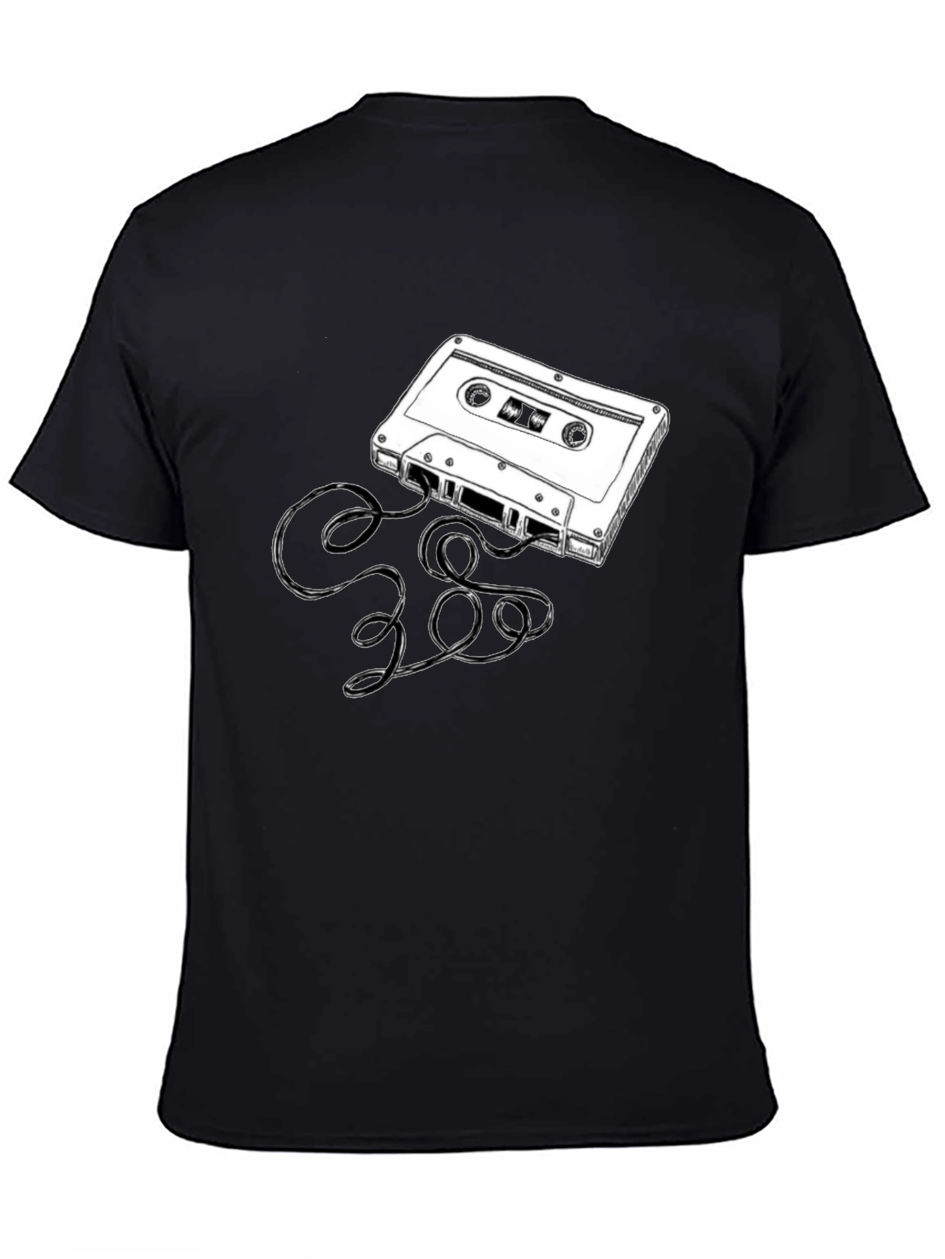 Retro Cassette Tape Graphic T-Shirt