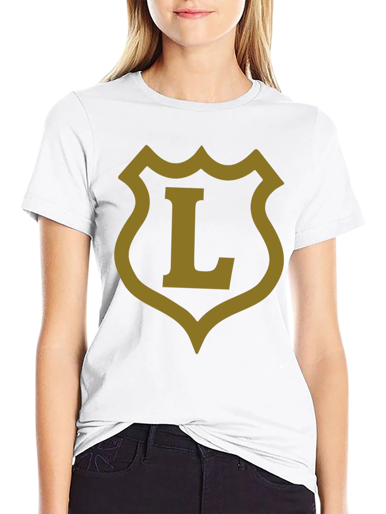 Shield L Graphic Tee - Casual Black T-Shirt