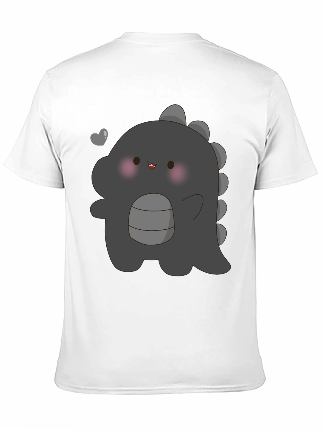 Cute Dinosaur Graphic Print T-Shirt