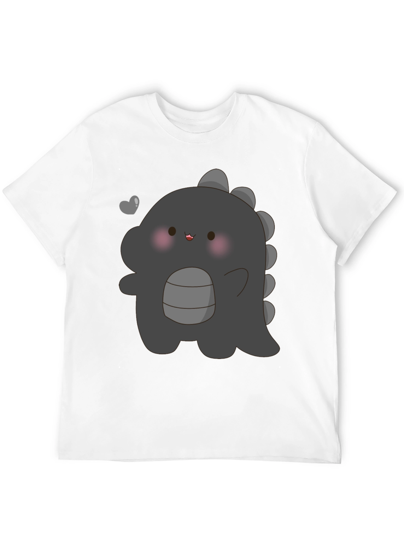 Cute Dinosaur Graphic Print T-Shirt