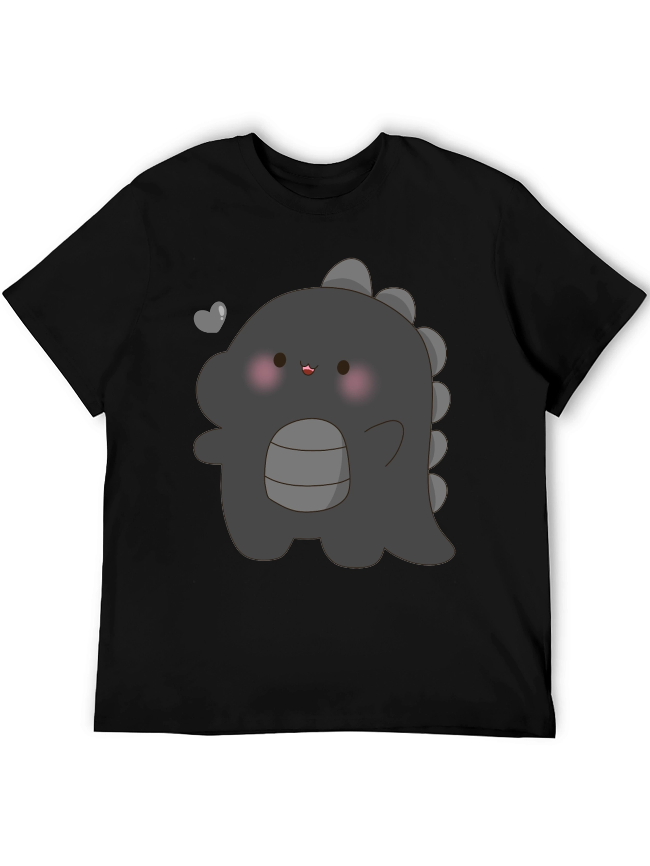 Cute Dinosaur Graphic Print T-Shirt