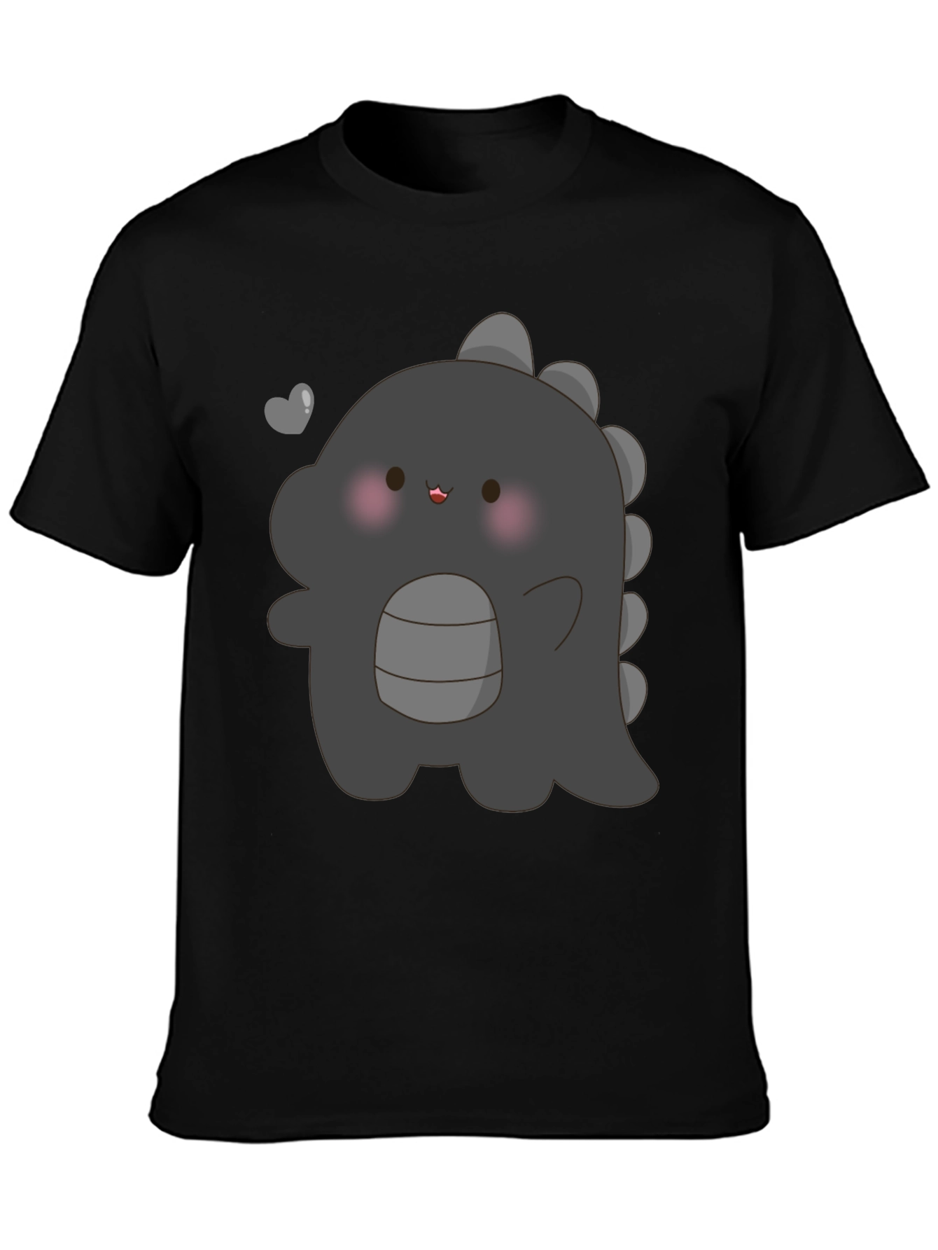 Cute Dinosaur Graphic Print T-Shirt