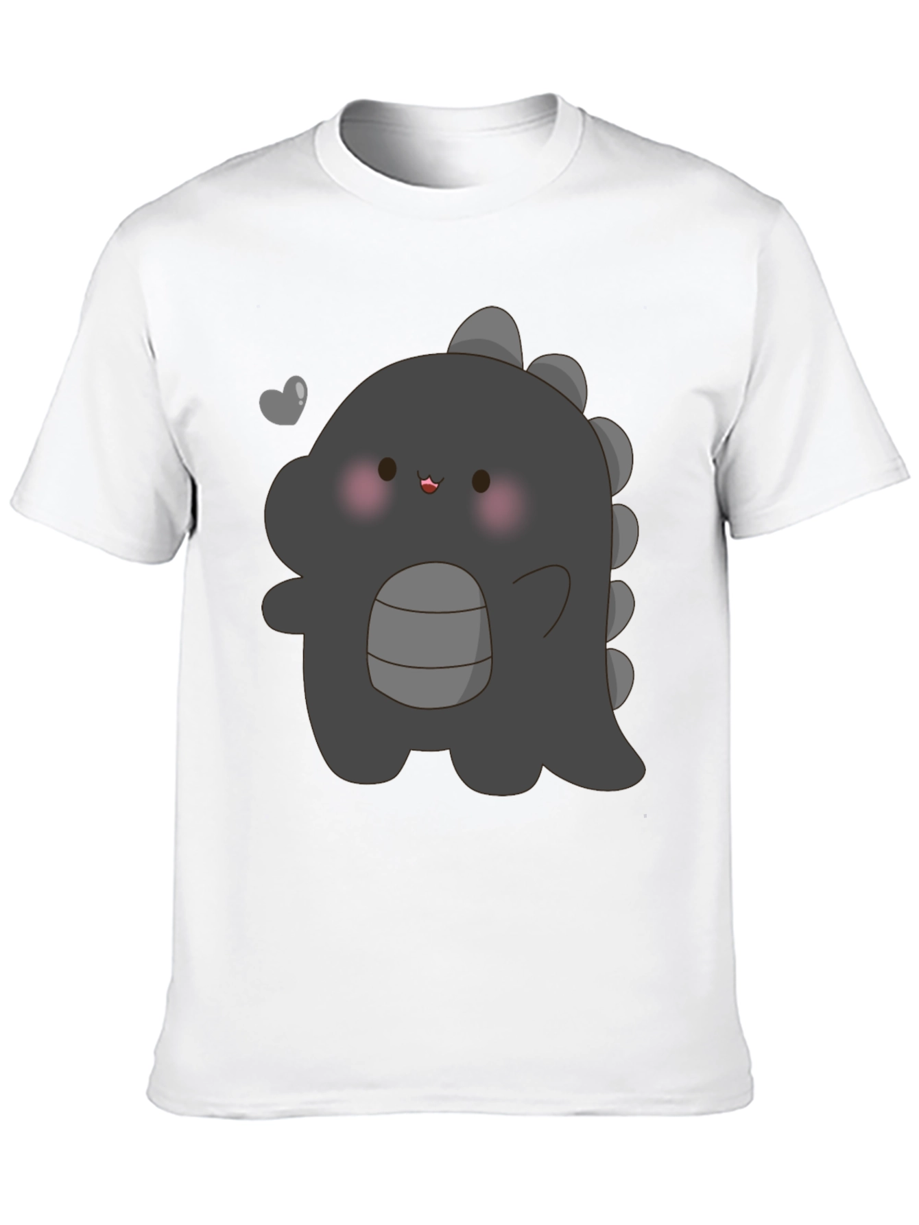Cute Dinosaur Graphic Print T-Shirt