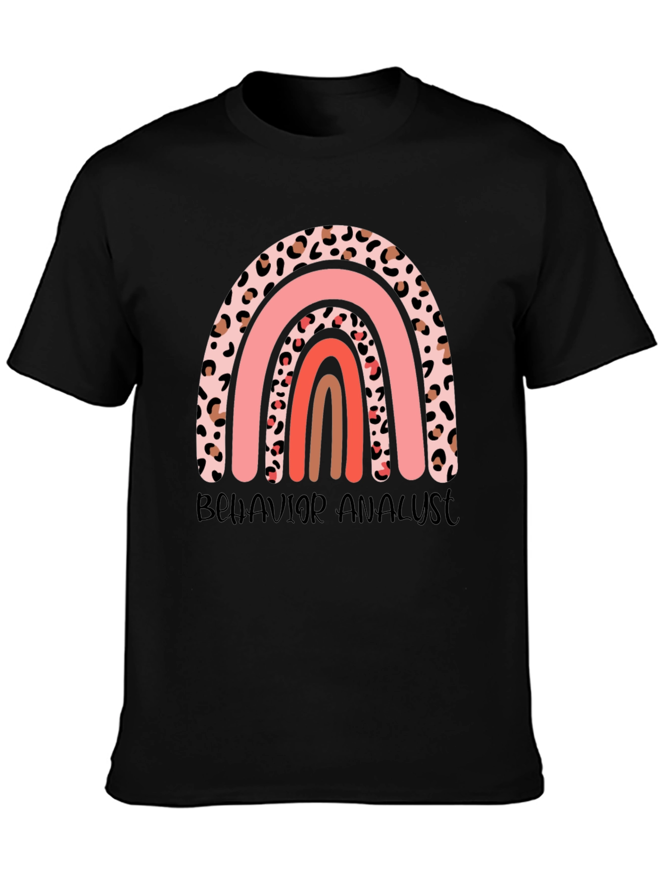 Behavior Analyst Rainbow Graphic Tee