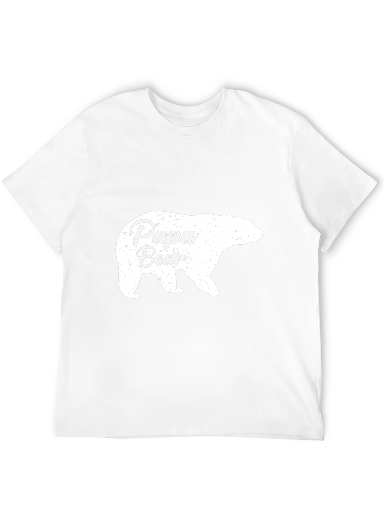 Papa Bear T-Shirt - Distressed Bear Graphic Tee