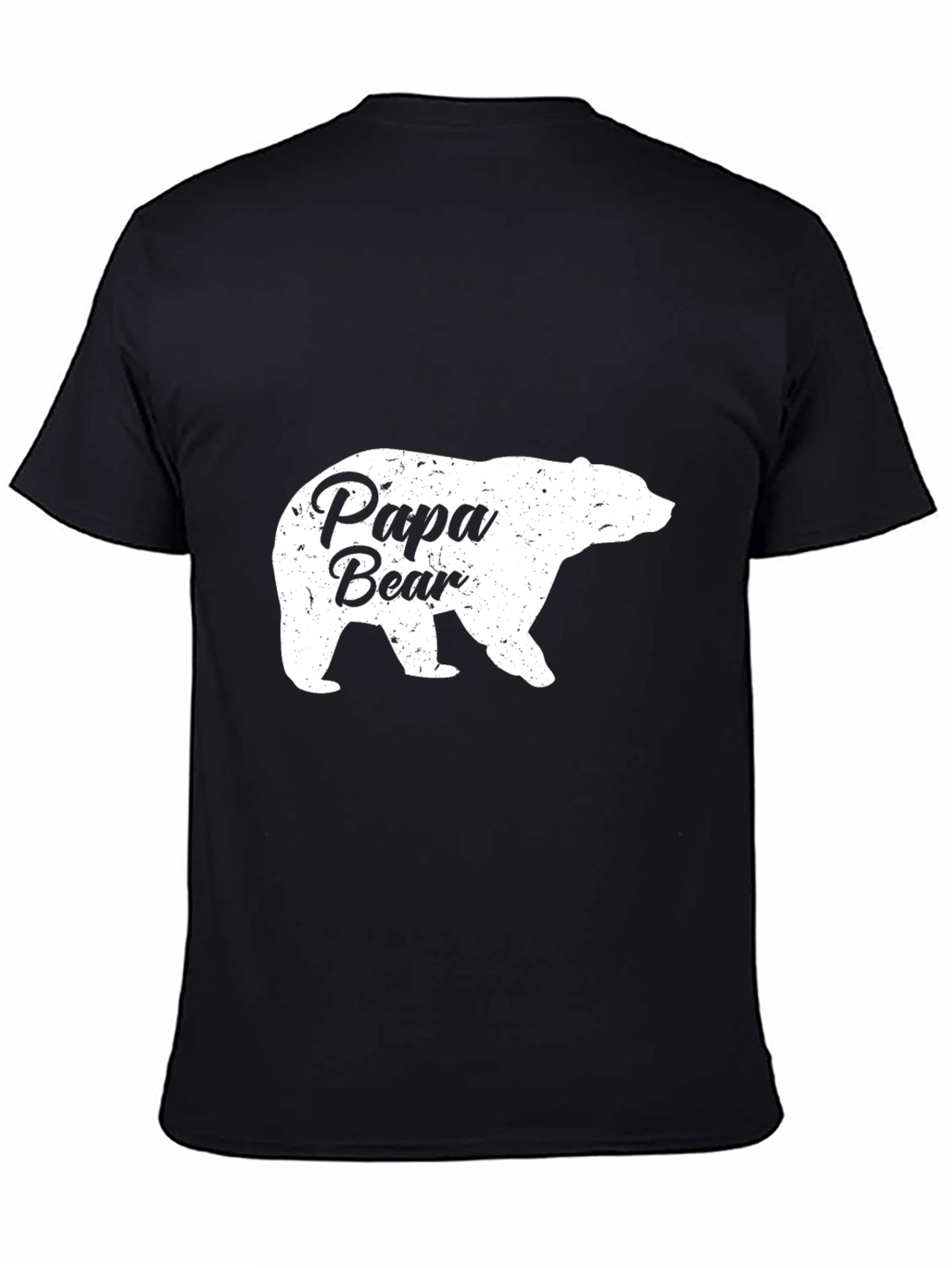 Papa Bear T-Shirt - Distressed Bear Graphic Tee