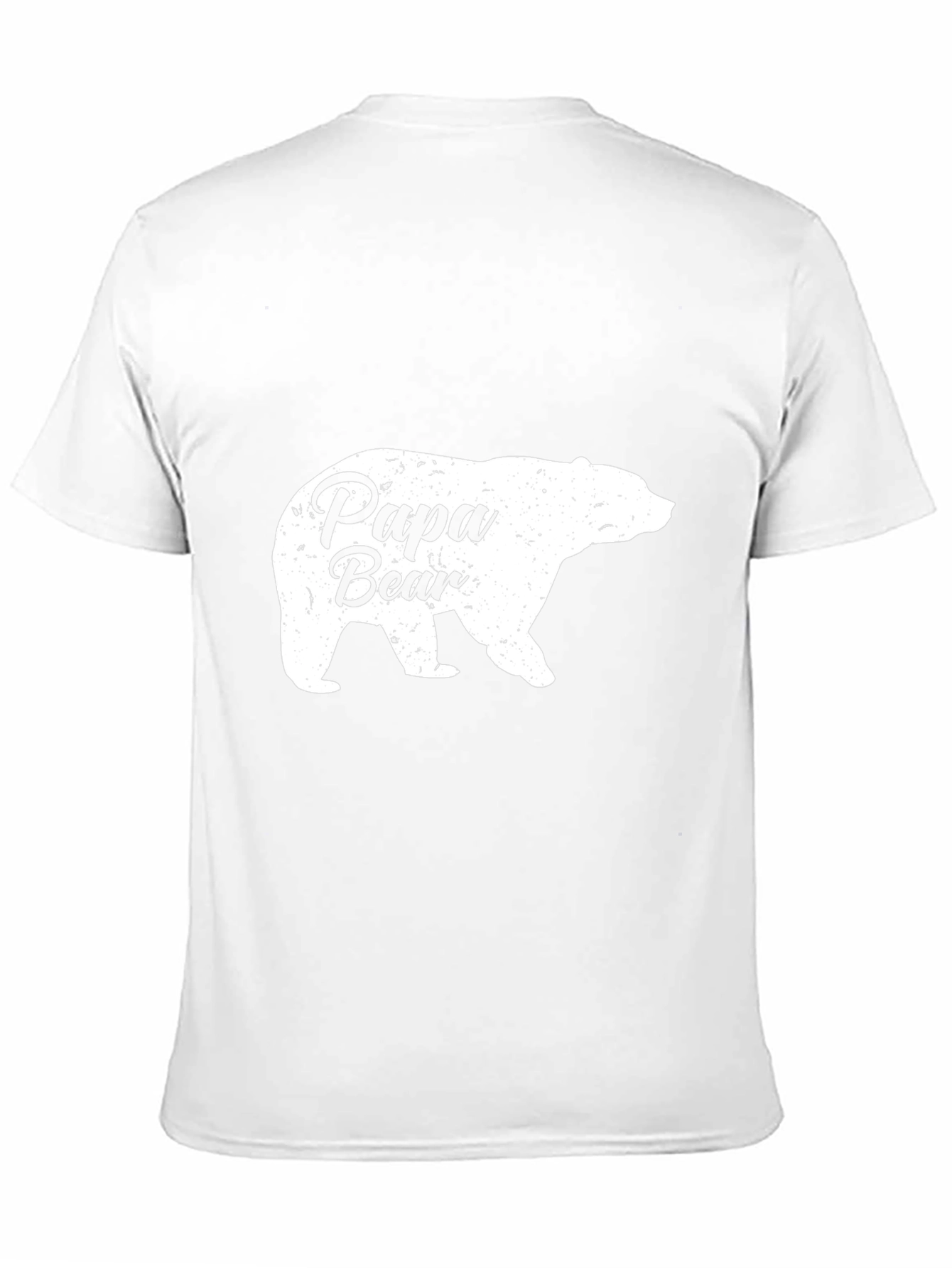 Papa Bear T-Shirt - Distressed Bear Graphic Tee