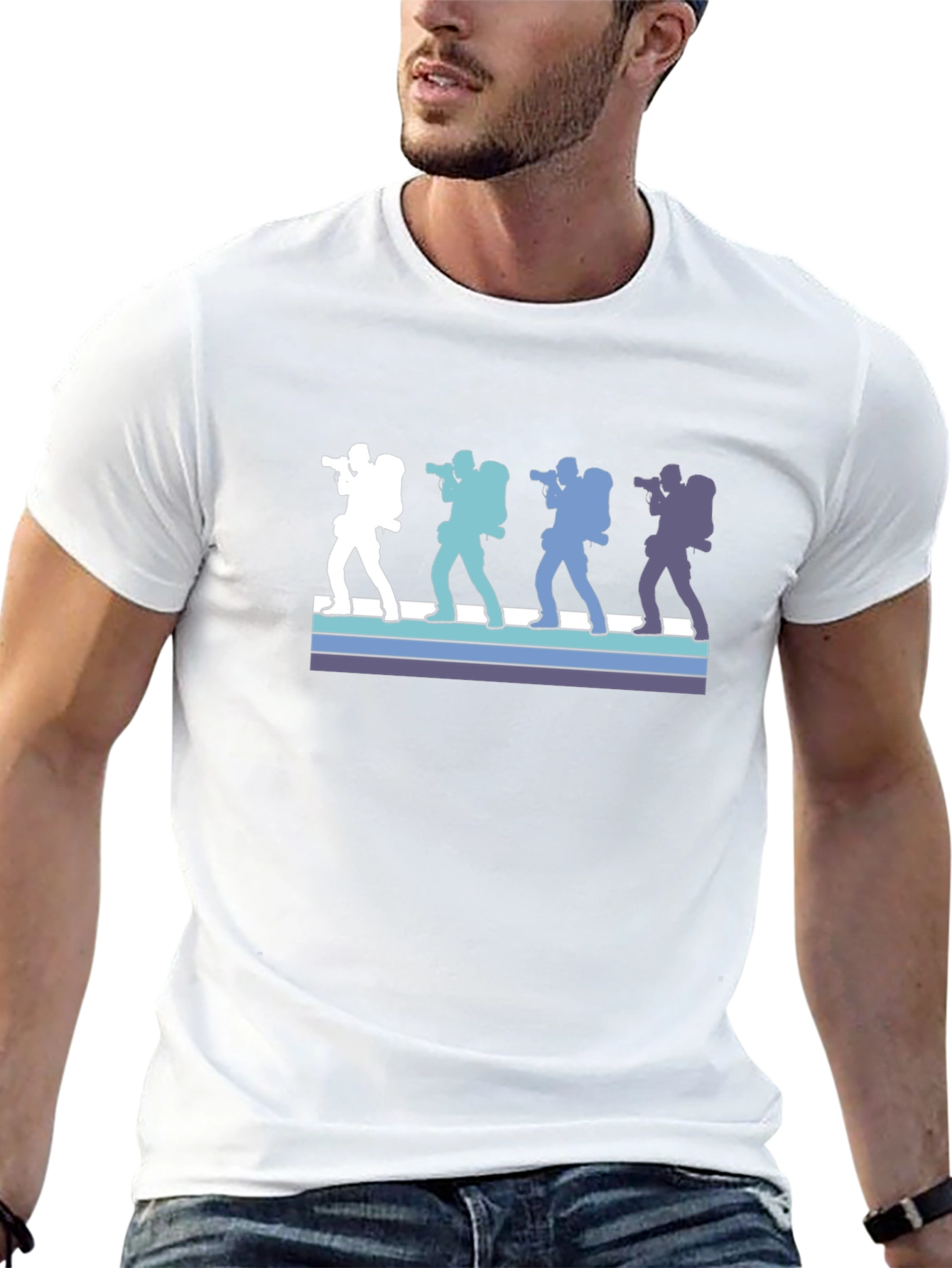 Retro Photographer Graphic T-Shirt