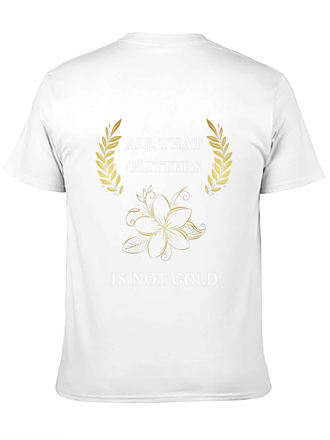 All That Glitters Tee - Stylish Graphic Print Shirt