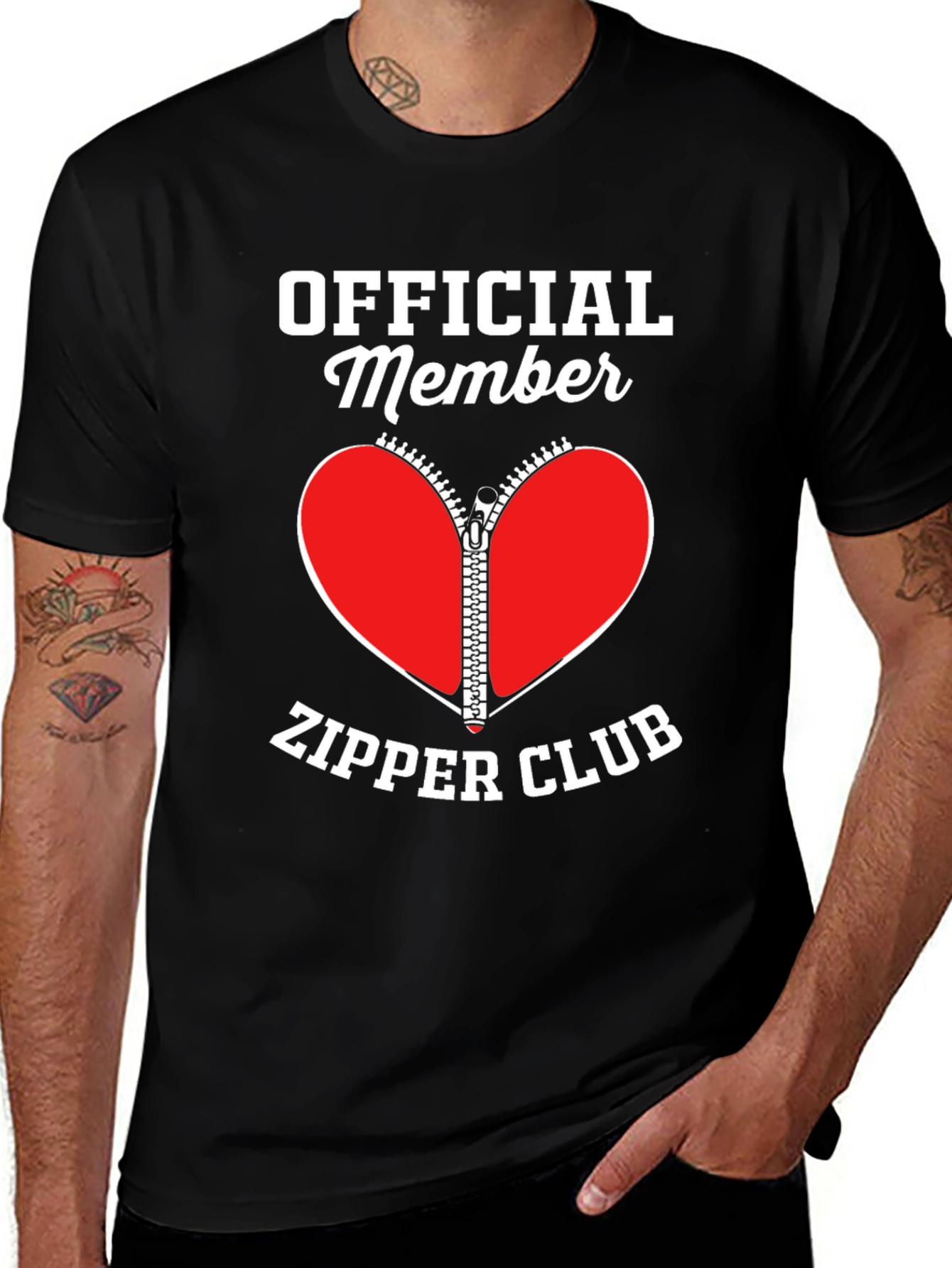 Official Zipper Club Member T-Shirt