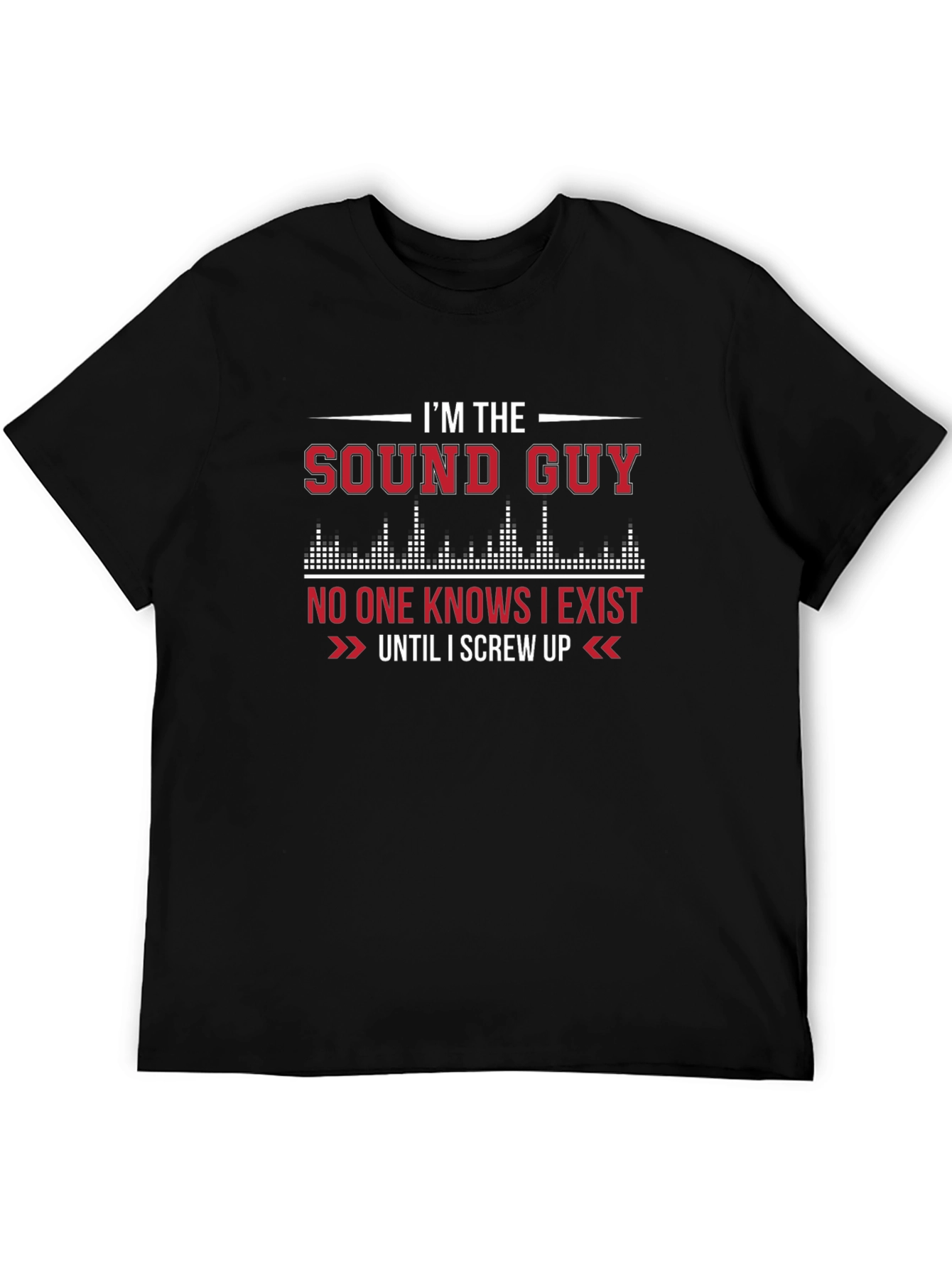 Sound Guy Graphic T-Shirt -  Funny Audio Engineer Tee