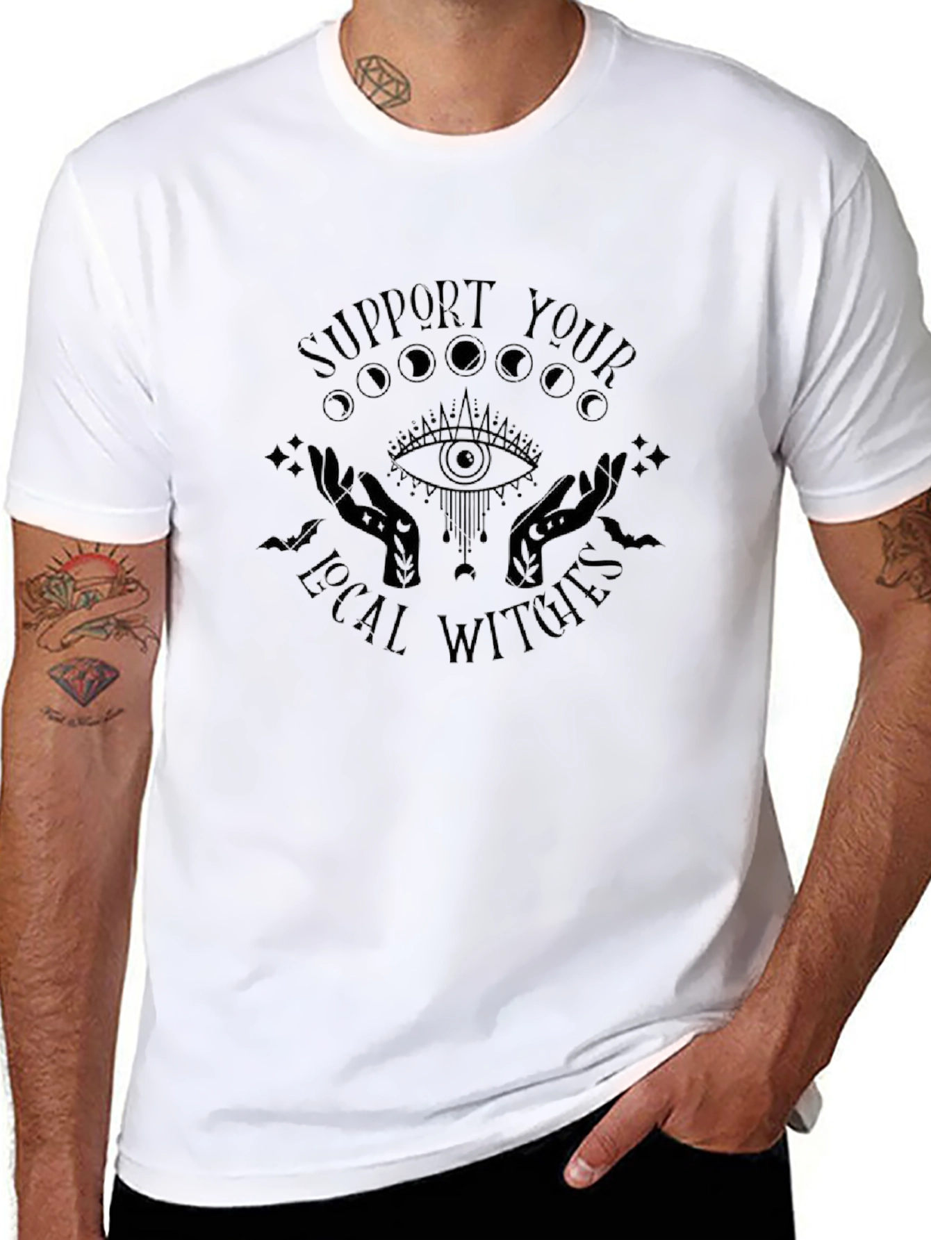 Support Your Local Witches Graphic T-Shirt