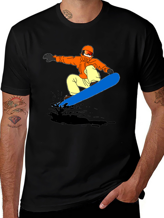 Snowboard Graphic T-Shirt | Cool Sports Tee