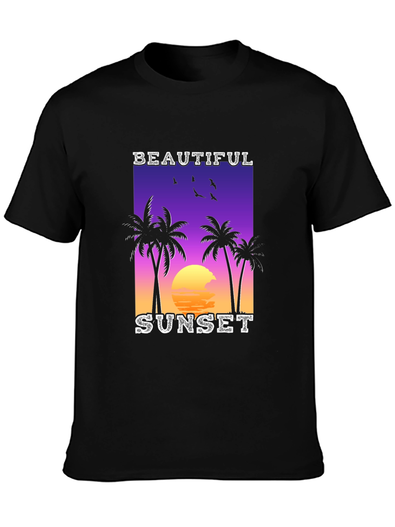 Tropical Sunset Graphic Tee