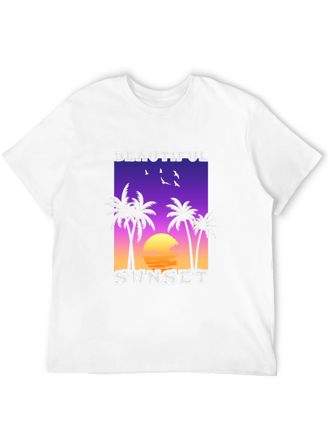 Tropical Sunset Graphic Tee