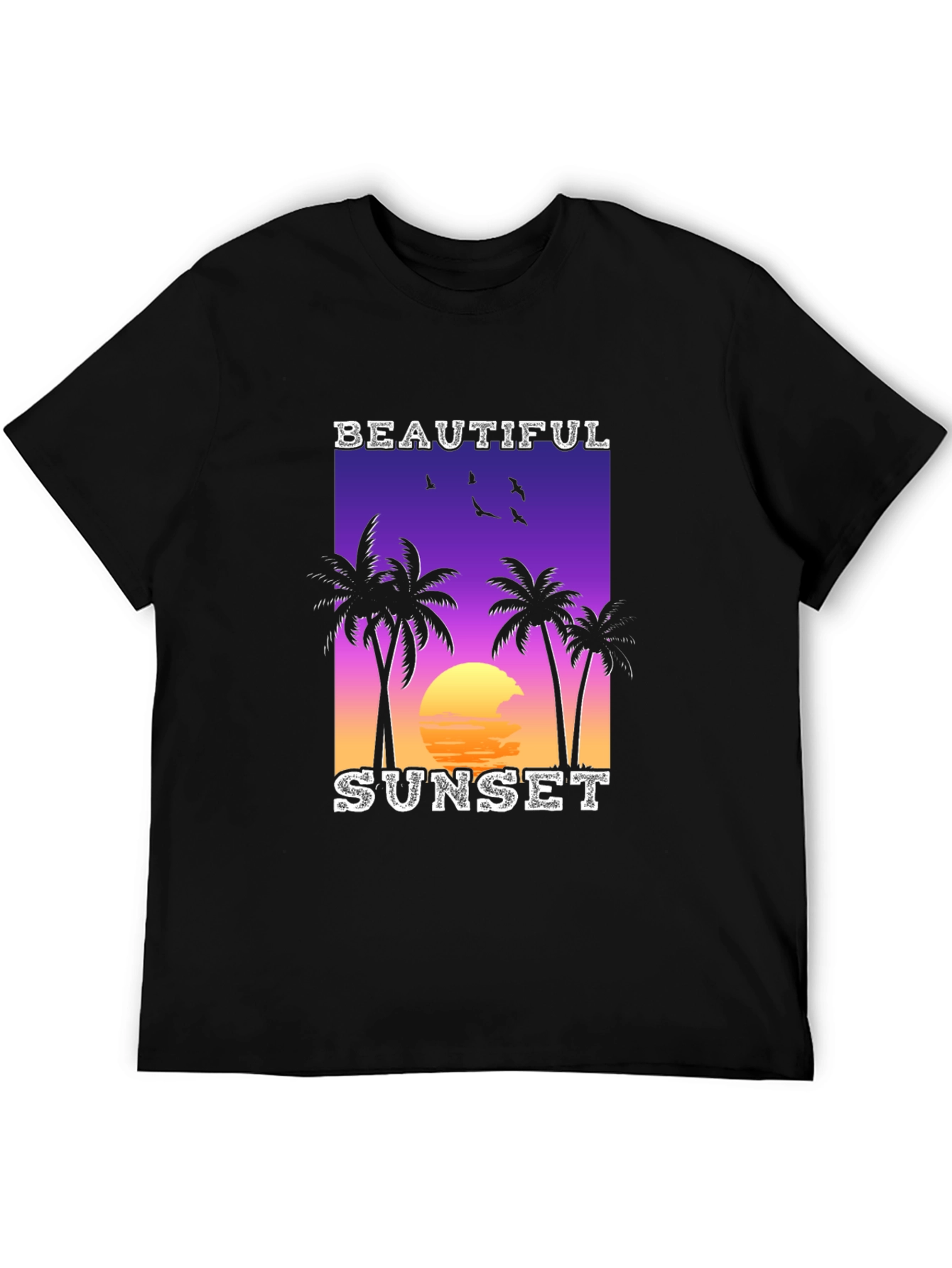 Tropical Sunset Graphic Tee