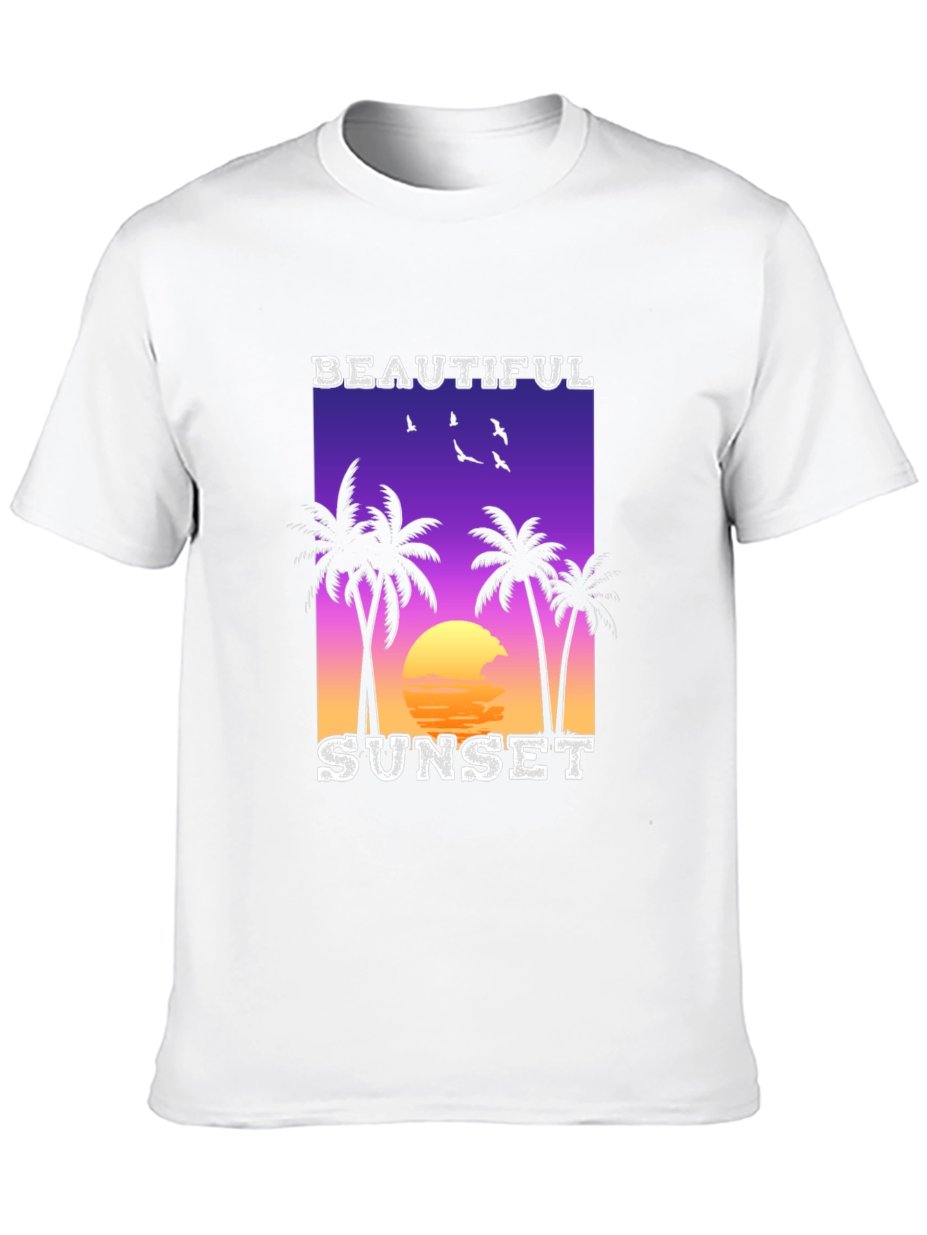 Tropical Sunset Graphic Tee
