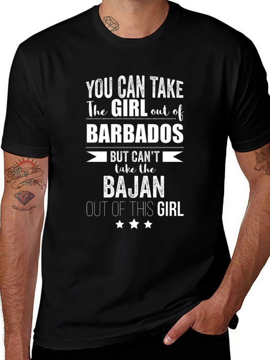 Barbados Girl T-Shirt - Bajan Pride Tee
