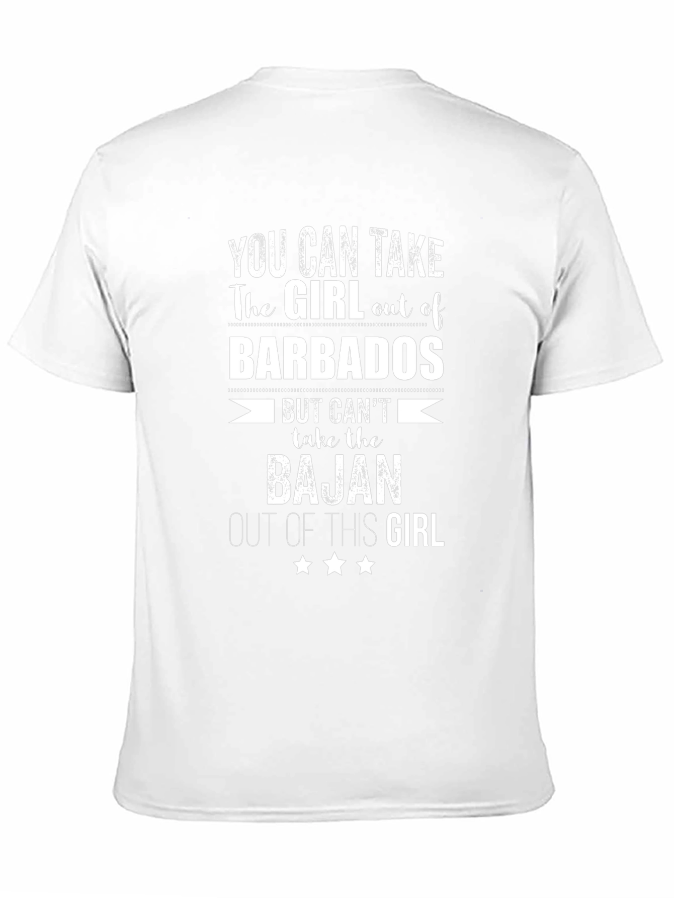Barbados Girl T-Shirt - Bajan Pride Tee
