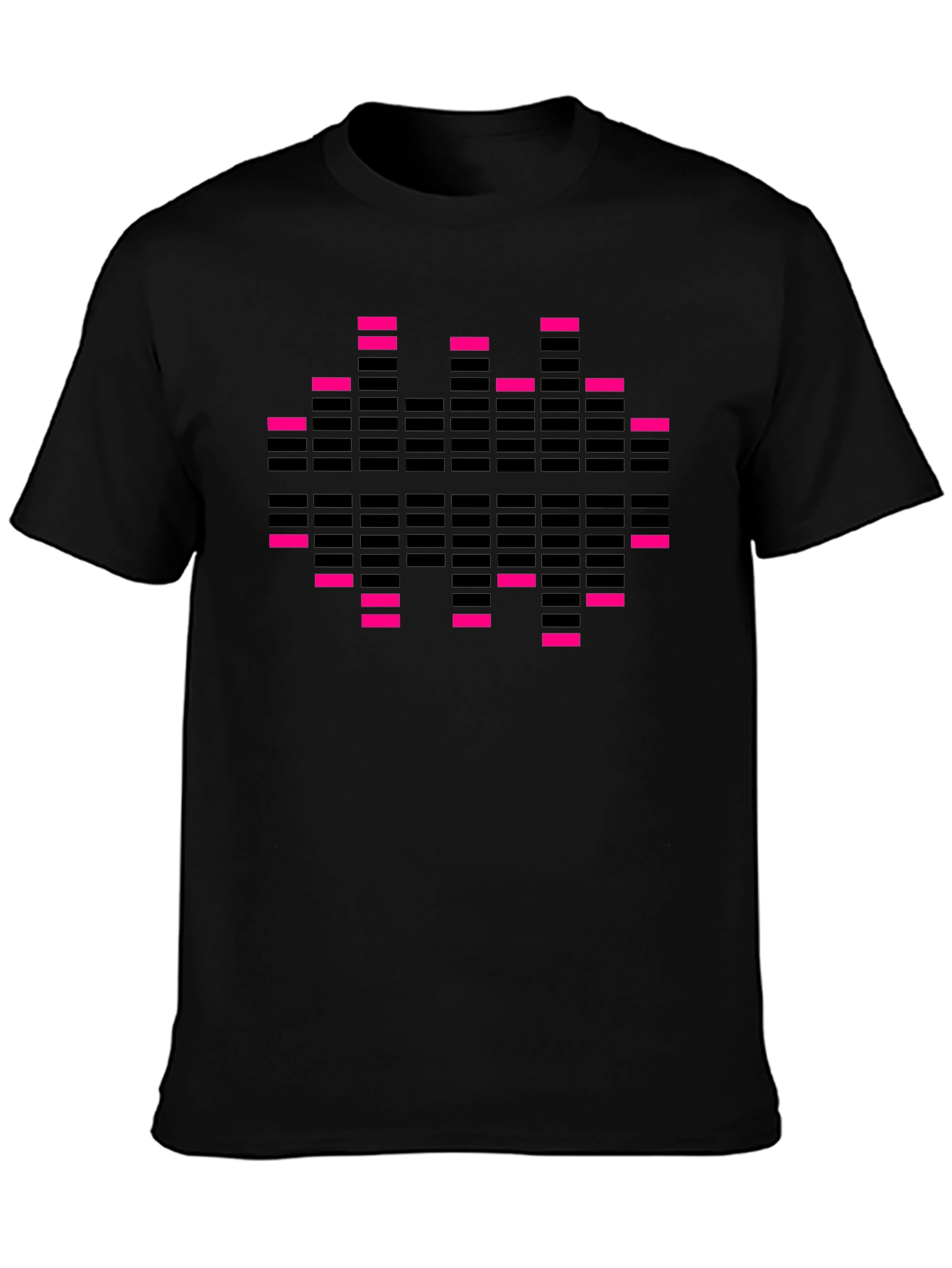 Retro Equalizer Black T-Shirt