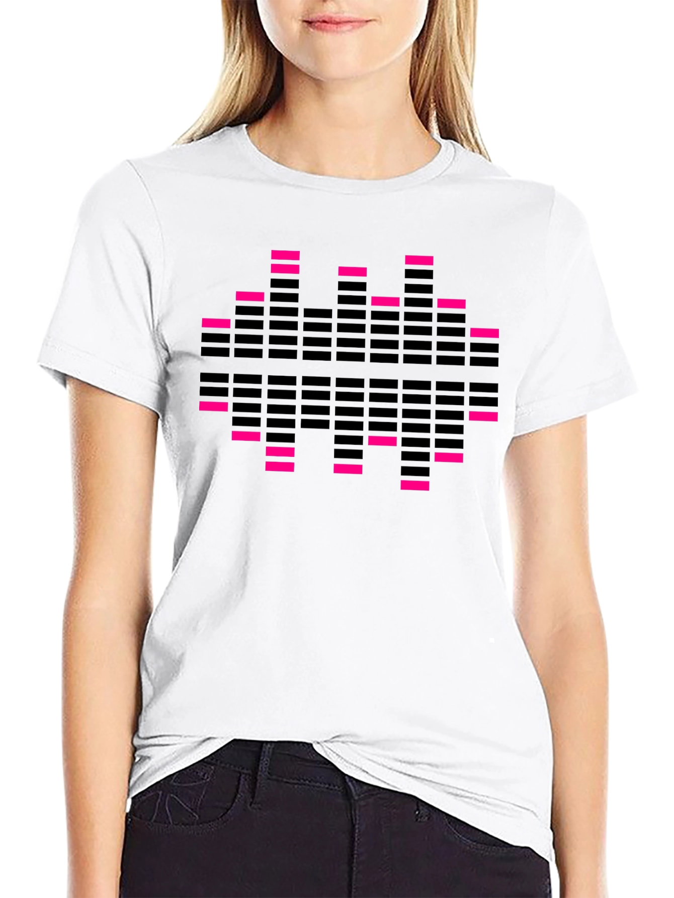 Retro Equalizer Black T-Shirt