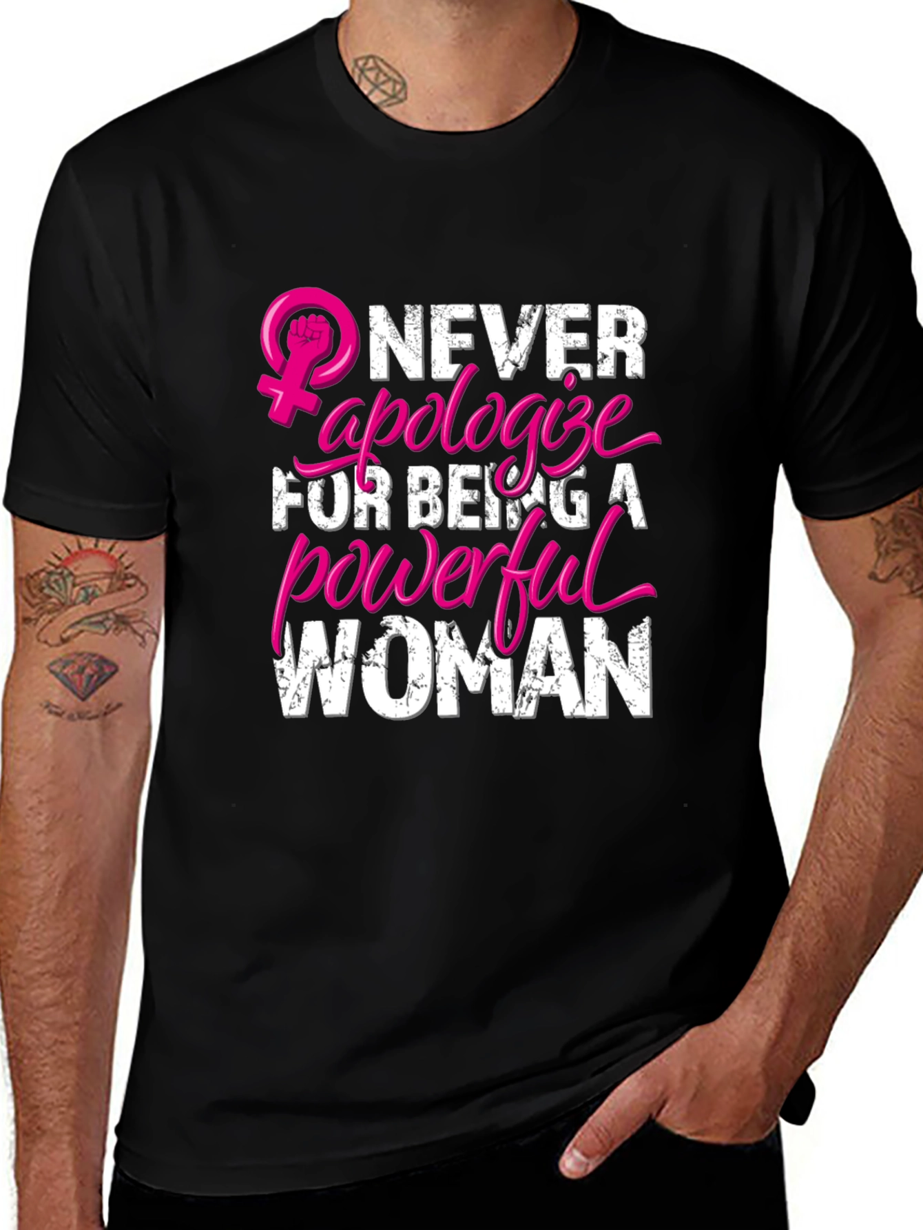 Empowered Woman Graphic T-Shirt