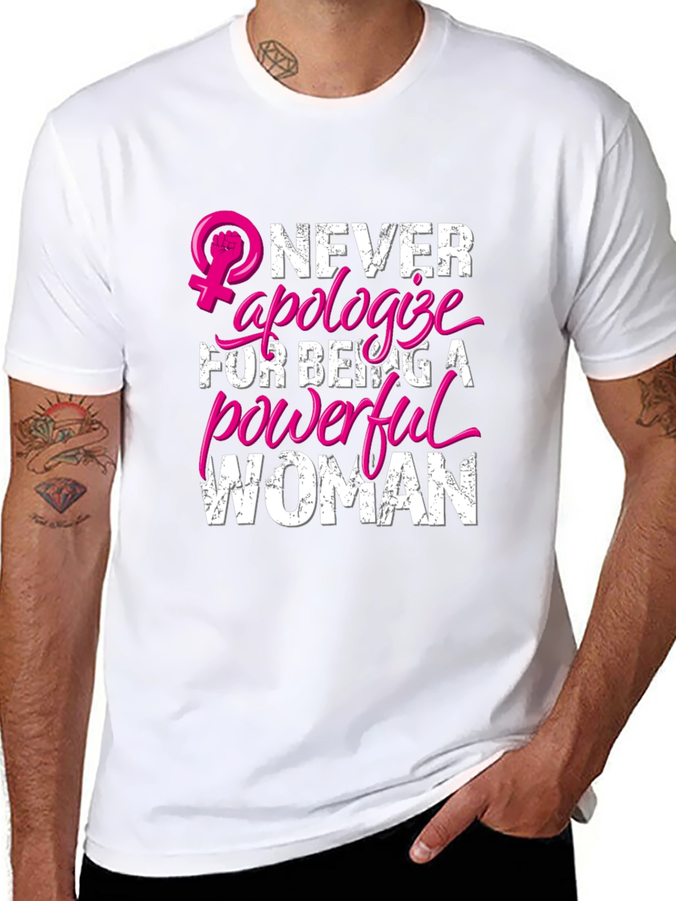 Empowered Woman Graphic T-Shirt