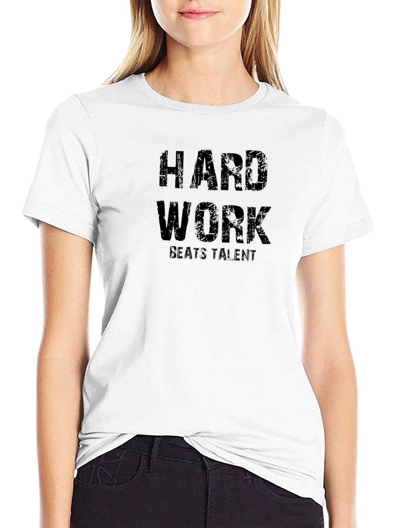 Hard Work Beats Talent T-Shirt - Motivational Tee